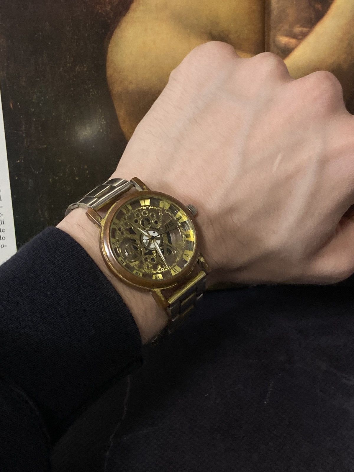 Japanese Brand VINTAGE SKELETON WATCH CYBERPUNK Y2K INDUSTRIAL RETRO Size ONE SIZE - 6 Thumbnail