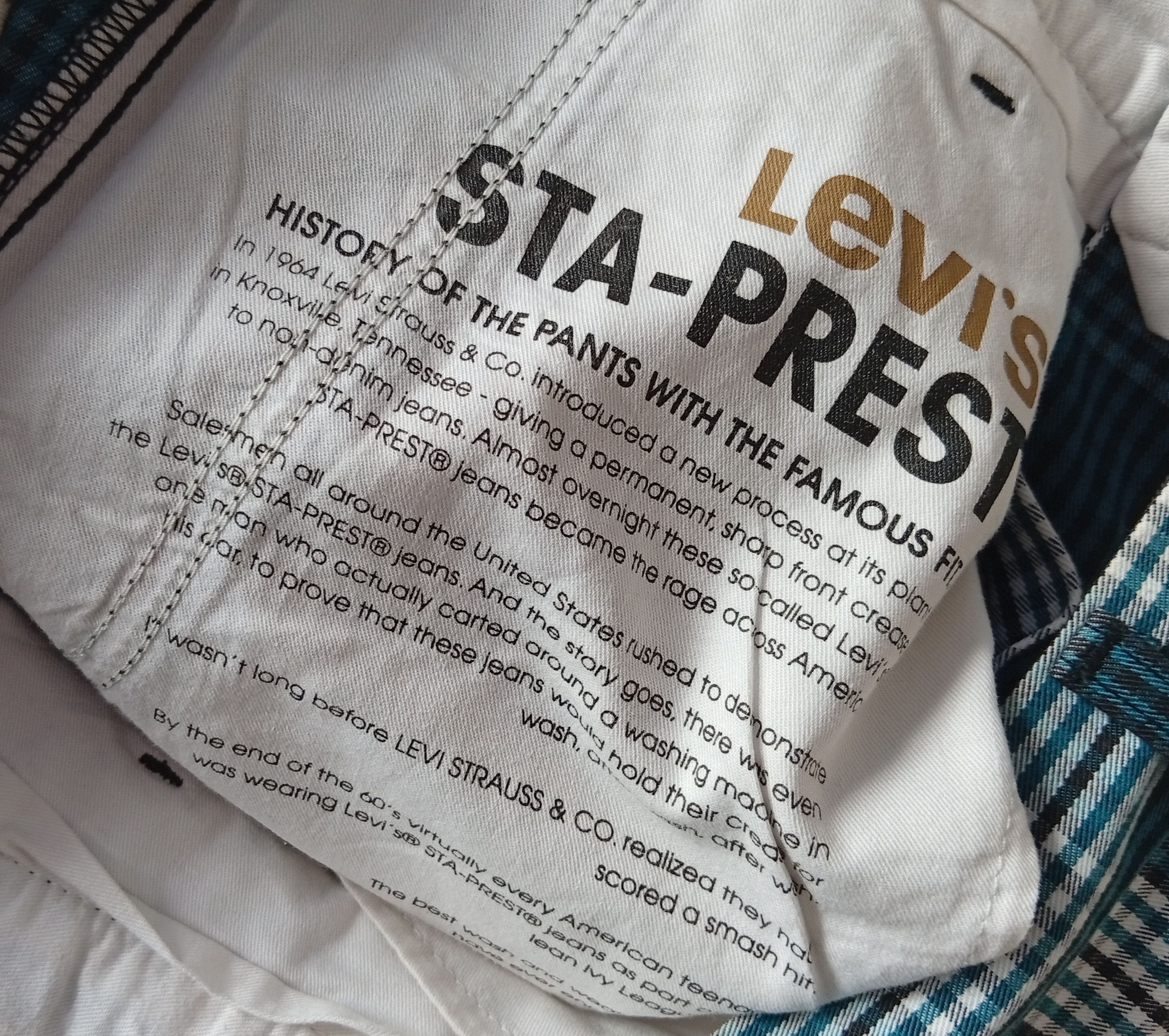 Levi's Levi's sta-prest plaid short pants Size US 30 / EU 46 - 7 Thumbnail