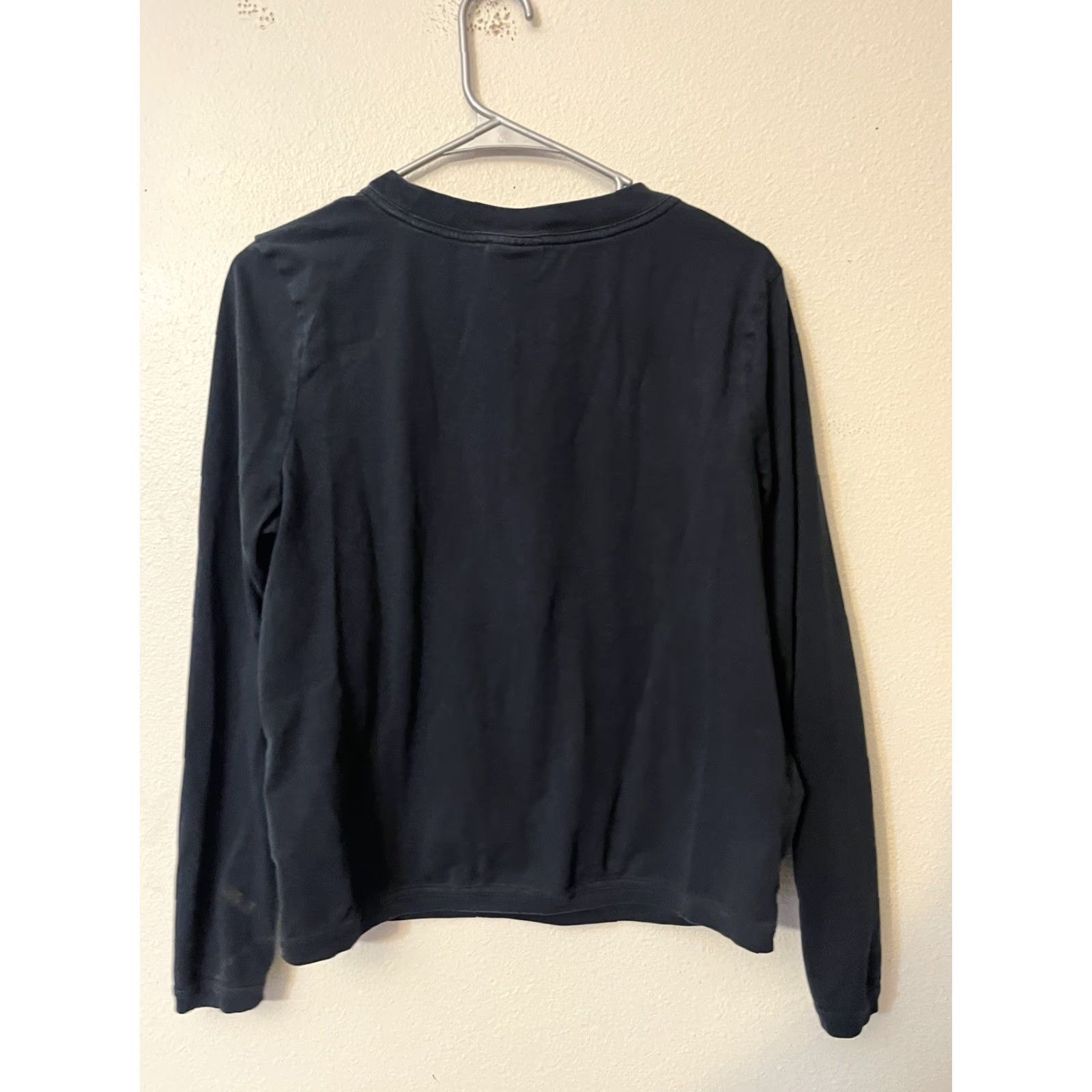 Nike Nike Long Sleeve T-Shirt Black/Metallic Gold Men's Medium Size US M / EU 48-50 / 2 - 3 Thumbnail