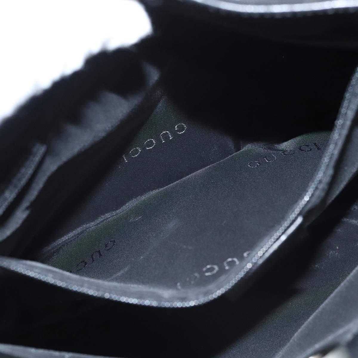 Gucci GUCCI Shoulder Bag Nylon Black Silver 001 3193 001 3193 Size ONE SIZE - 20 Thumbnail
