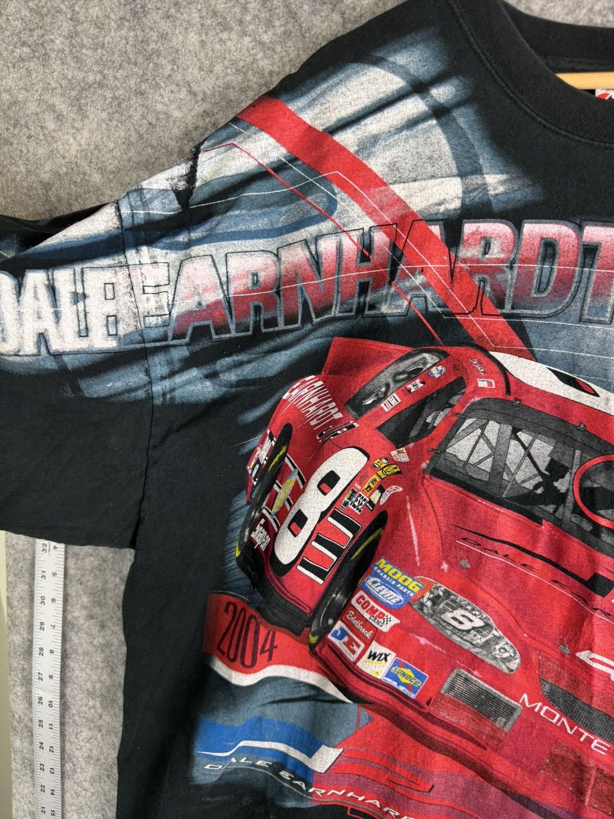 NASCAR Vintsge nascar dale earnhardt tshirt 2XL AOP all over print Size US XXL / EU 58 / 5 - 4 Thumbnail