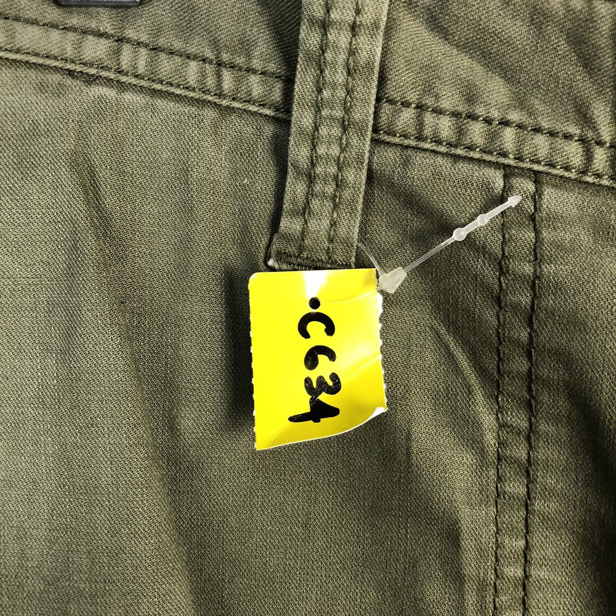 Japanese Brand DL Design Work Green Cargo Multipocket Pants #C634 Size US 31 - 13 Thumbnail