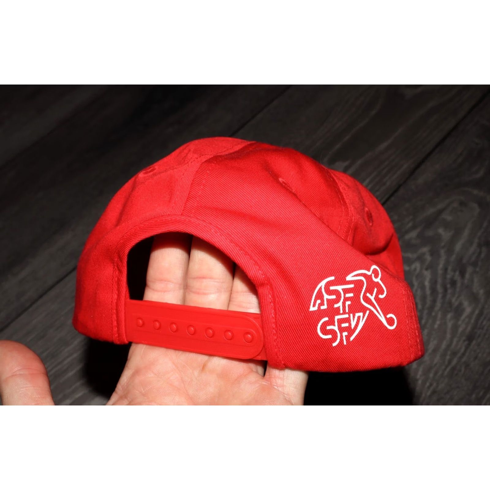 Puma SWITZERLAND NATIONAL TEAM FOOTBALL CAP PUMA RED ONE SIZE ORIGINAL Baseball Hat Mens Adult Size ONE SIZE - 4 Thumbnail