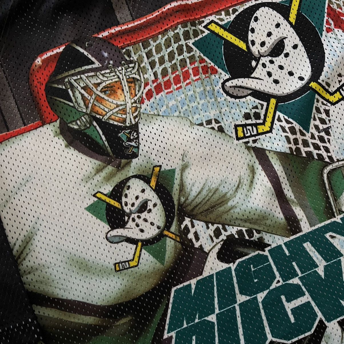 Ccm Vintage CCM NHL Anaheim Mighty Ducks Goalie OVPHockeyJersey Size US XS / EU 42 / 0 - 7 Thumbnail