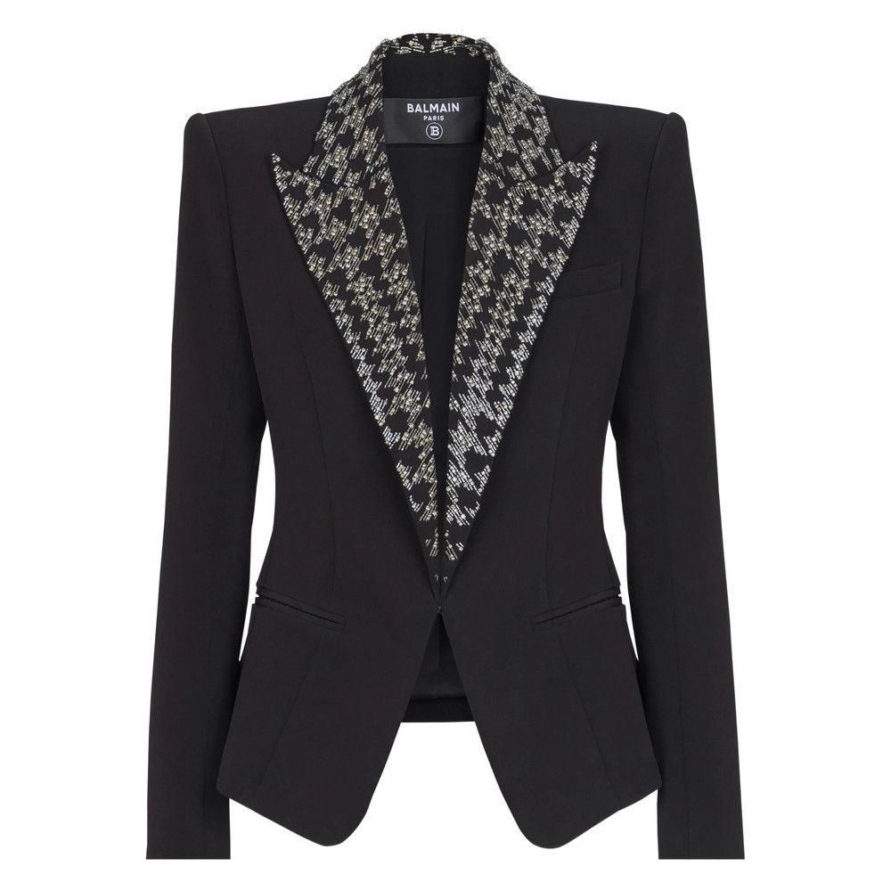 Balmain Balmain BLACK Jackets - Blazers Size M / US 6-8 / IT 42-44 - 1 Thumbnail
