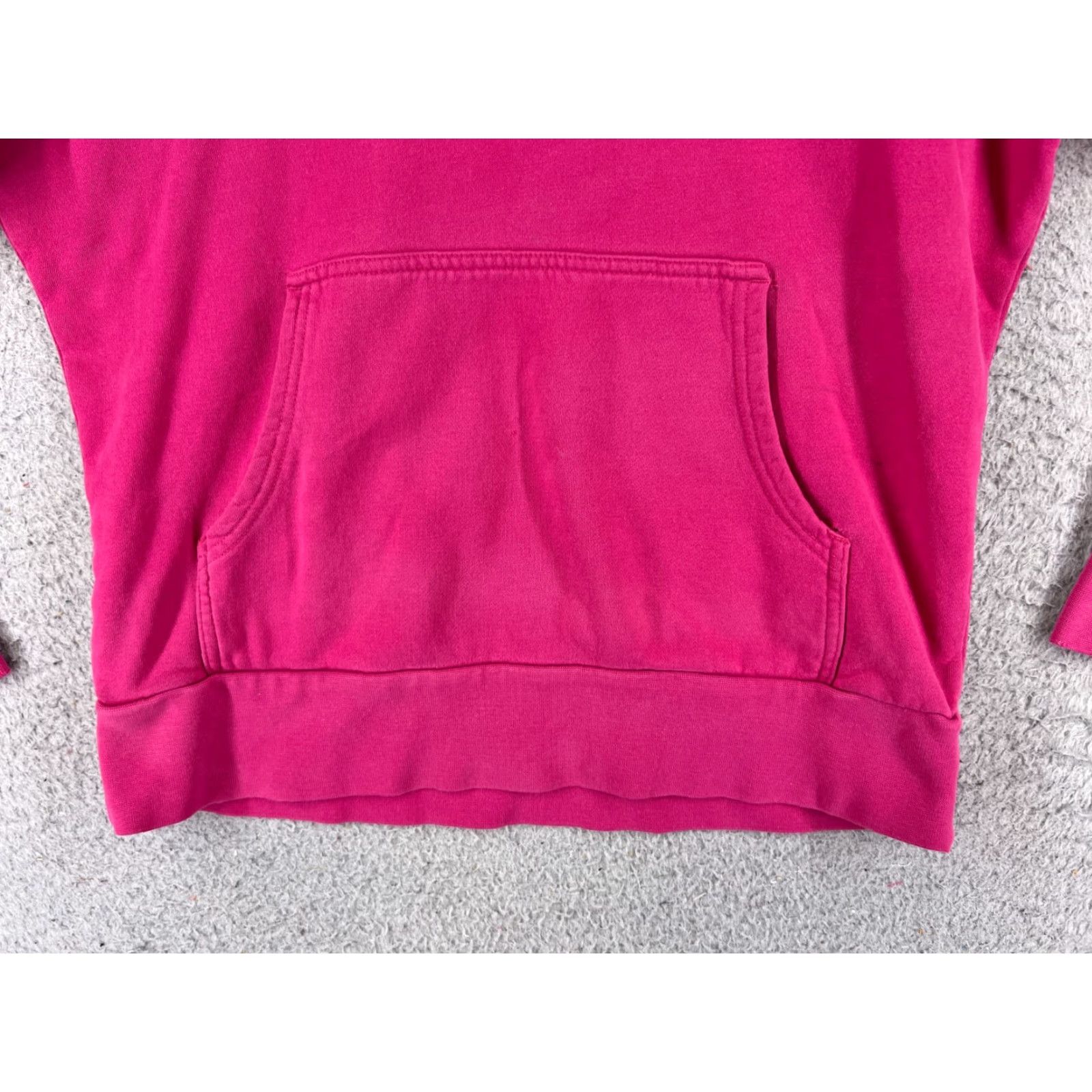 The North Face The North Face Hoodie Womens M Pink Pullover Cotton Blend Pocket Logo Crew Neck Sweatshirt Size M / US 6-8 / IT 42-44 - 5 Thumbnail