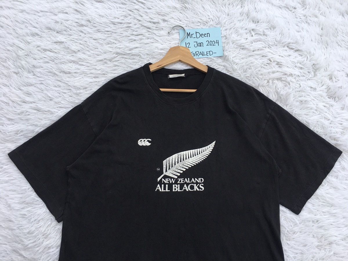 Canterbury of New Zealand Vintage CCC New Zealand All Blacks Tshirt Size US L / EU 52-54 / 3 - 7 Thumbnail