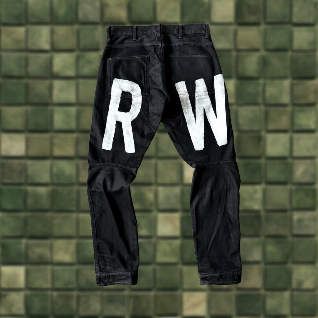 G-Star G-Star Raw Jeans Men’s 3D Print Tapered-Fit Painted Pants Logo 5620 32x34 Black Denim Slim Regular Inseam 32 in Boys/Mens Size US 34 / EU 50 - 1 Thumbnail