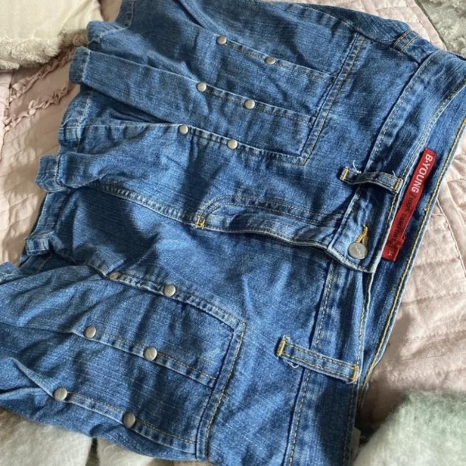 Other Denim Tennis Skirt Y2K Size 26" / US 2 / IT 38 - 3 Thumbnail