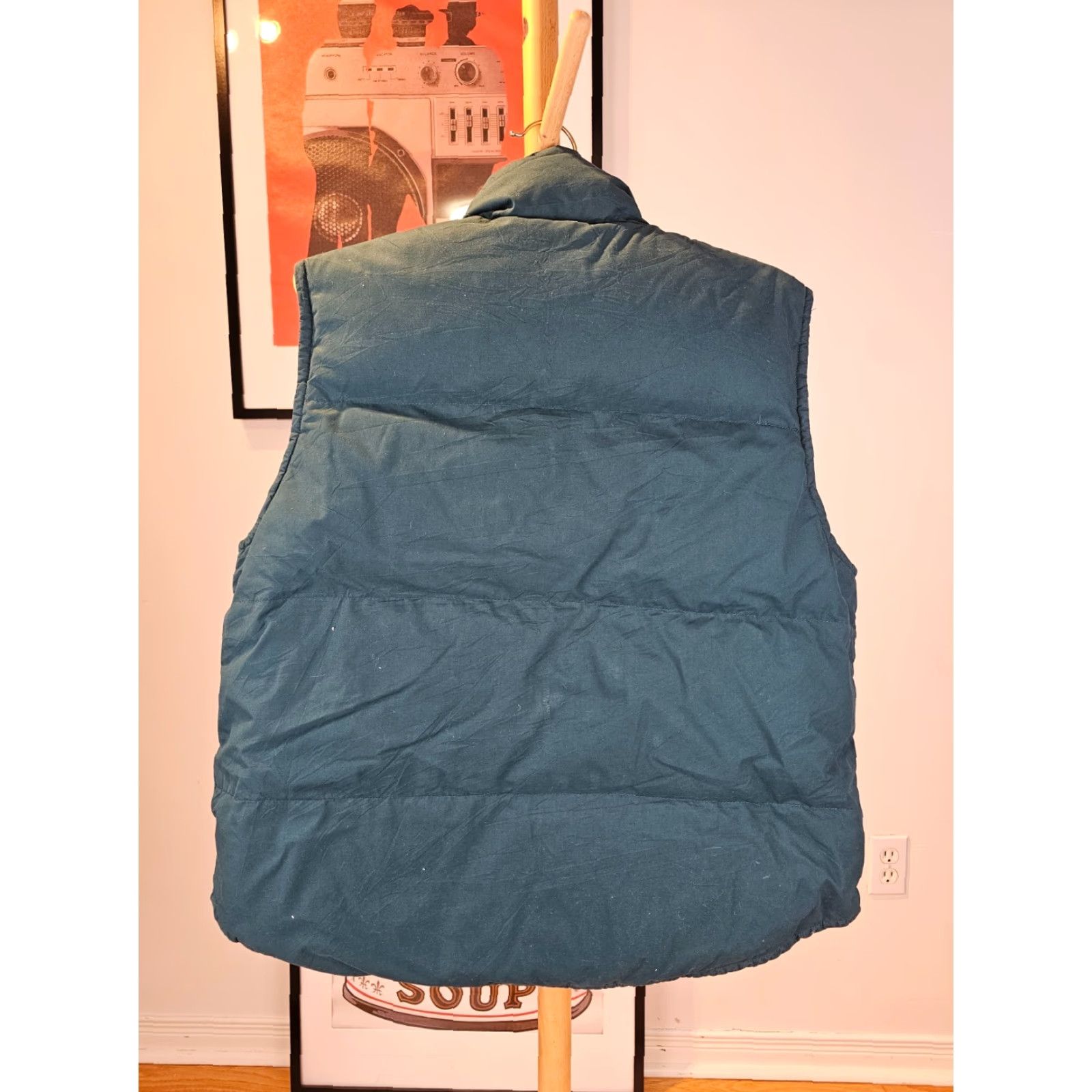 Eddie Bauer VINTAGE 90' EDDIE BAUER GREEN DOWN VEST SZ WOMEN'S LARGE Size L / US 10 / IT 46 - 5 Thumbnail