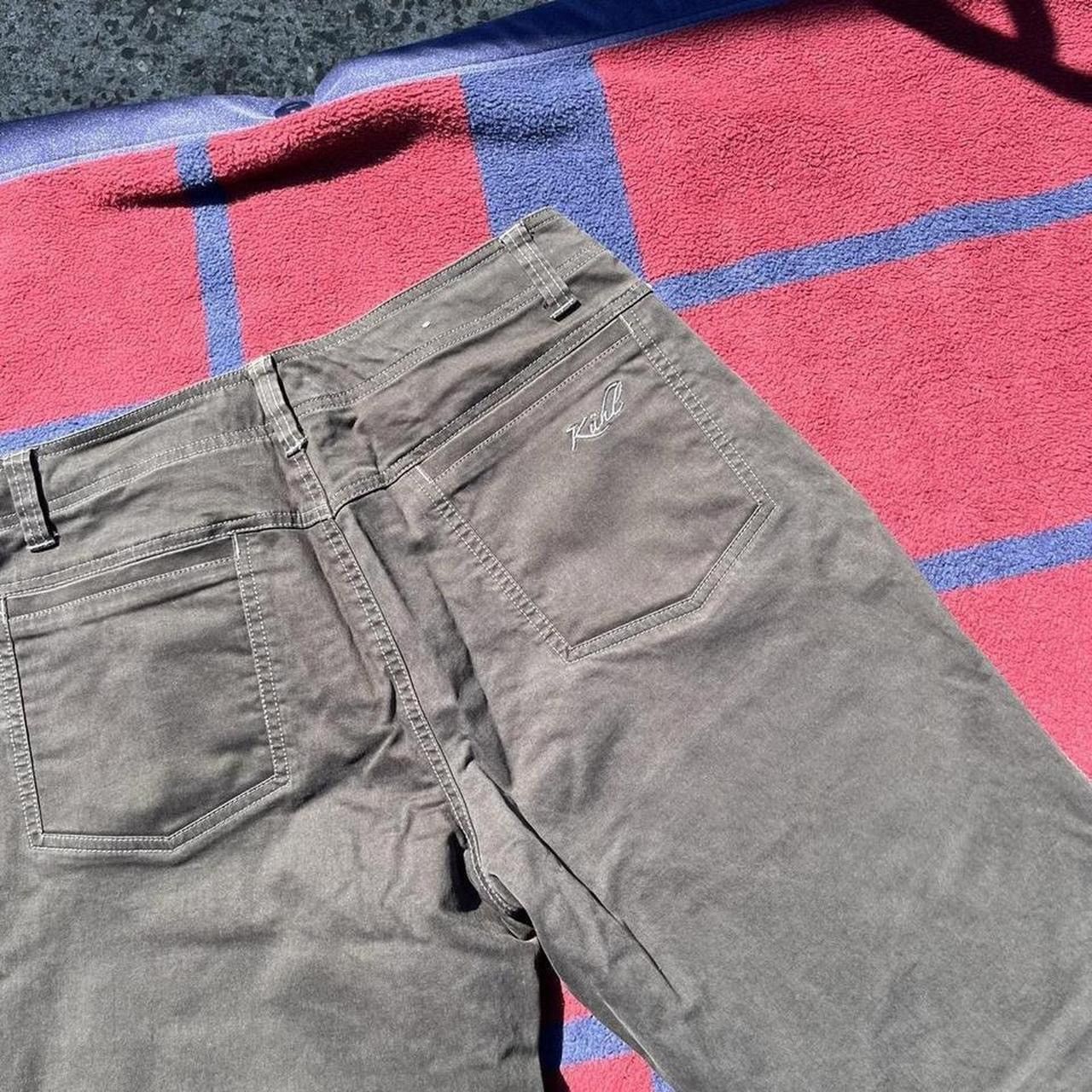 Kuhl Kühl straight leg outdoor grey hiking pants 10 reg Size 32" / US 10 / IT 46 - 2 Thumbnail