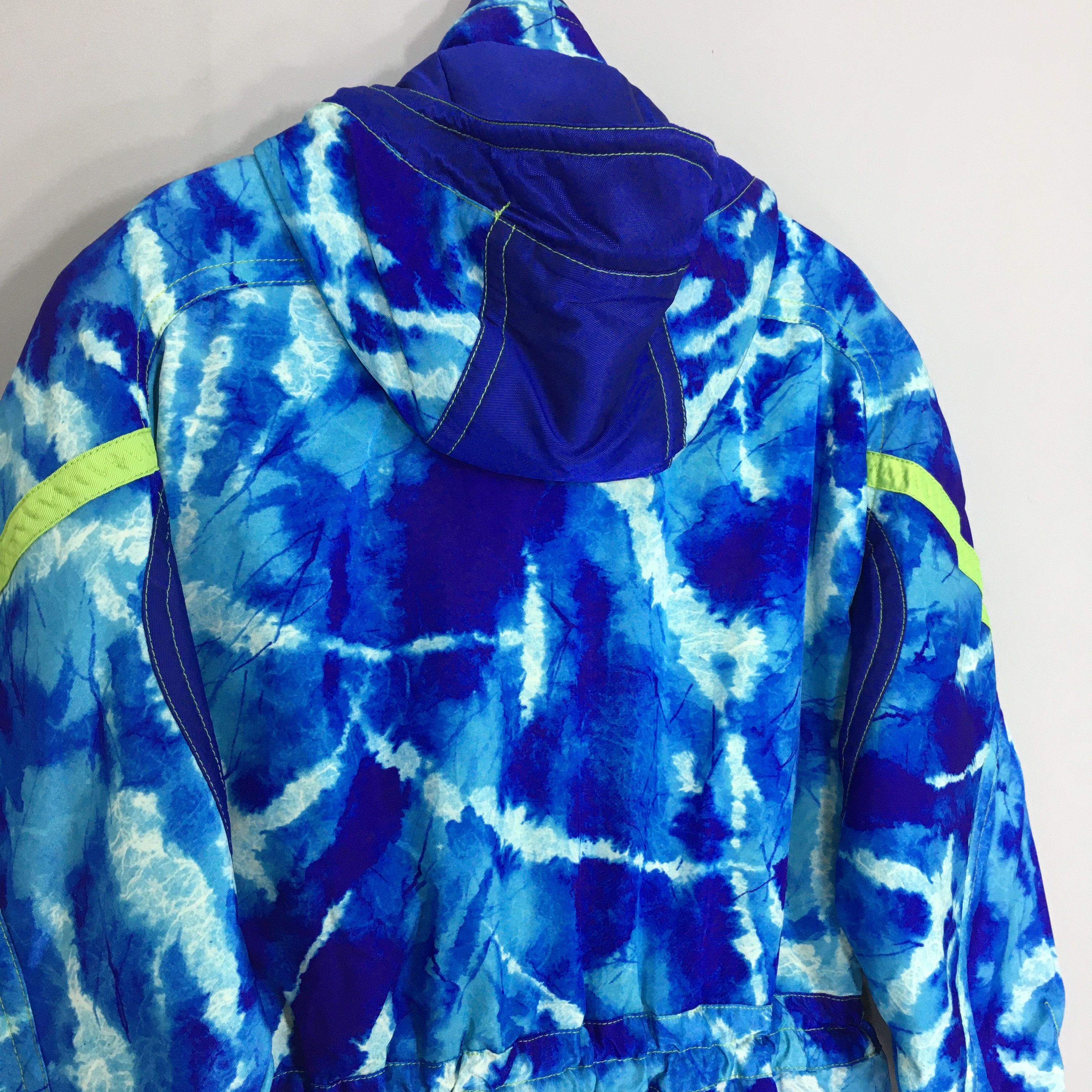 Descente × Japanese Brand Vintage 90s Descente Ski Wear Hoodie Parka Jacket Medium Size US M / EU 48-50 / 2 - 10 Thumbnail