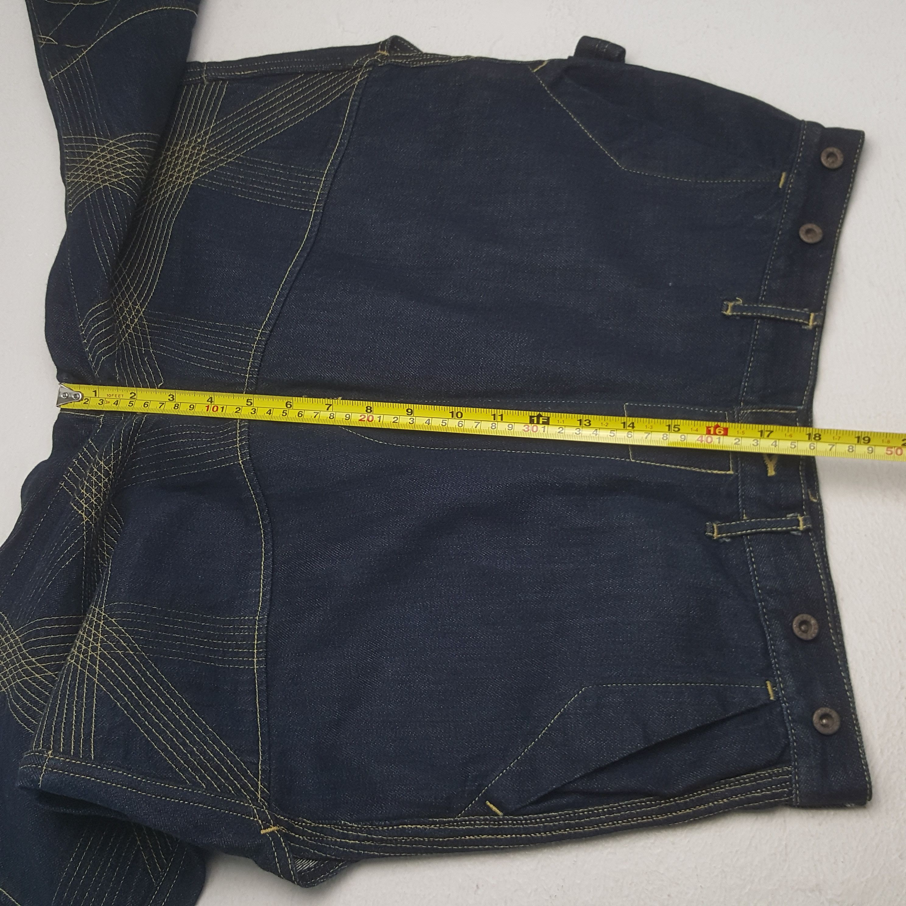 Kapital Vintage Kapital Sashiko Japanese Rare Denim Jeans C297N20 Size US 32 / EU 48 - 11 Thumbnail