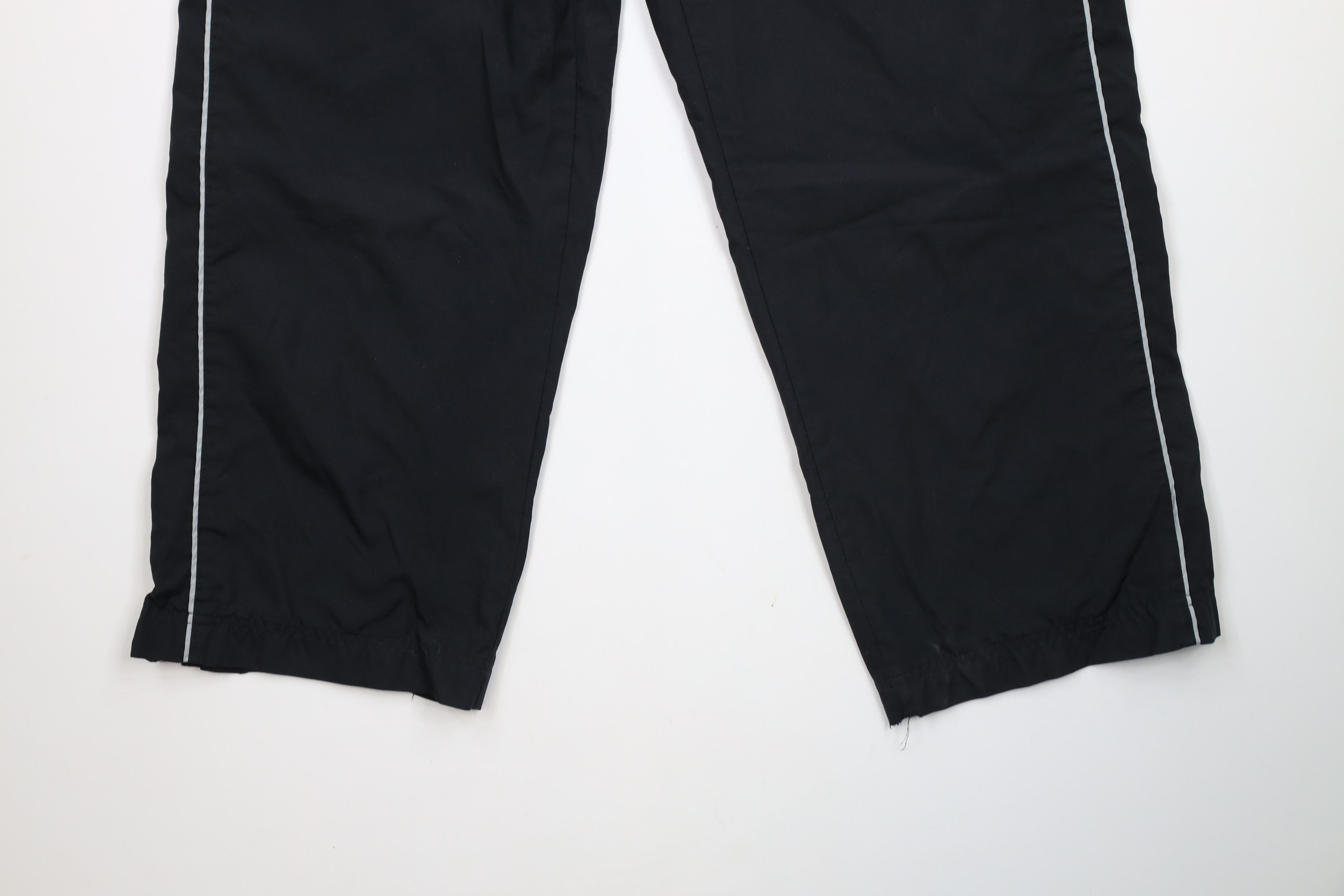 Nike × Vintage Vintage 90s Y2K Nike Travis Scott Mini Swoosh Wide Leg Pants Size US 36 / EU 52 - 4 Thumbnail