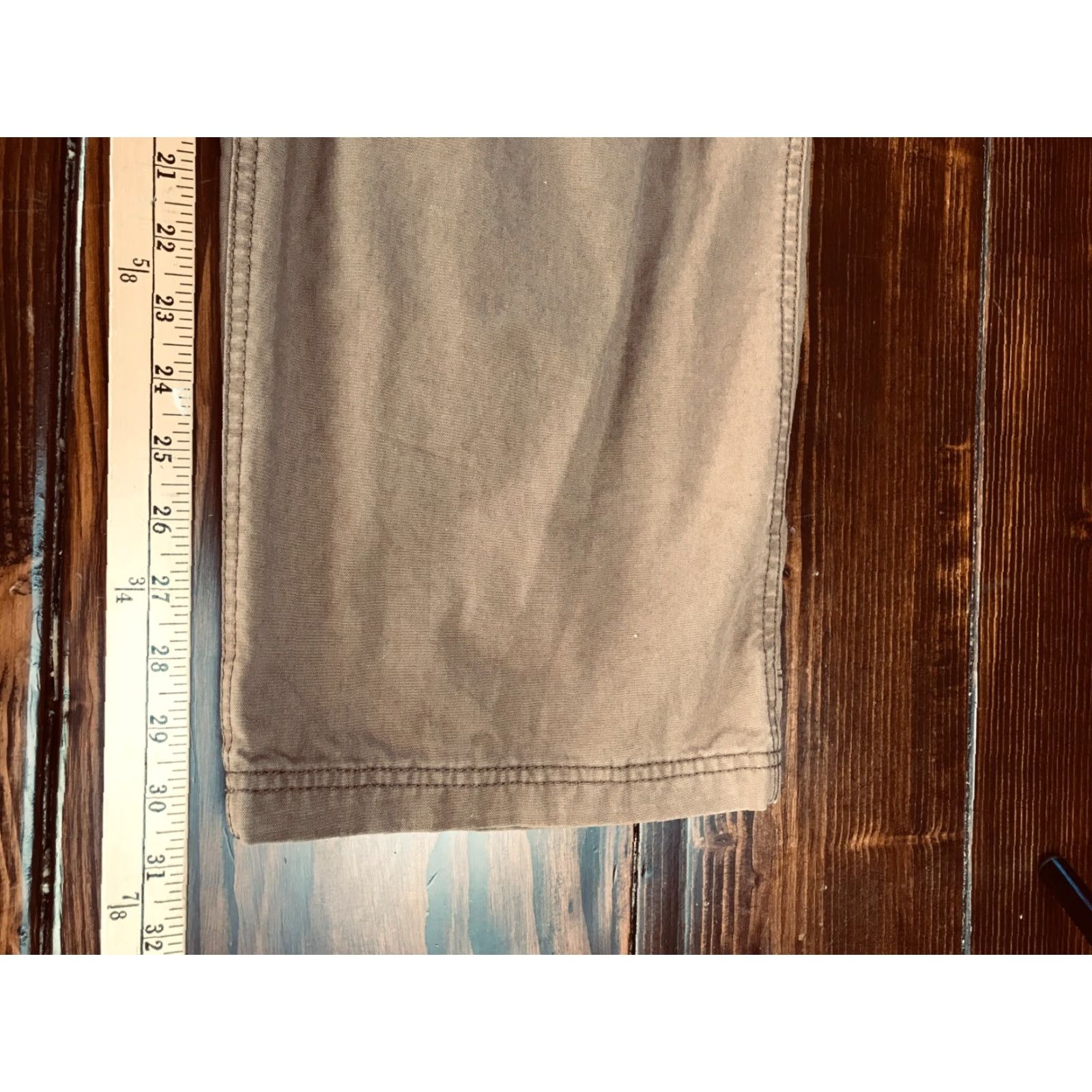 Vintage L.L. Bean Pants Women’s 40x30 Brown Insulated Work Pants Chino Casual 30in Inseam Regular Front Flat Vintage Ordered Womens Size 27" / US 4 / IT 40 - 4 Thumbnail