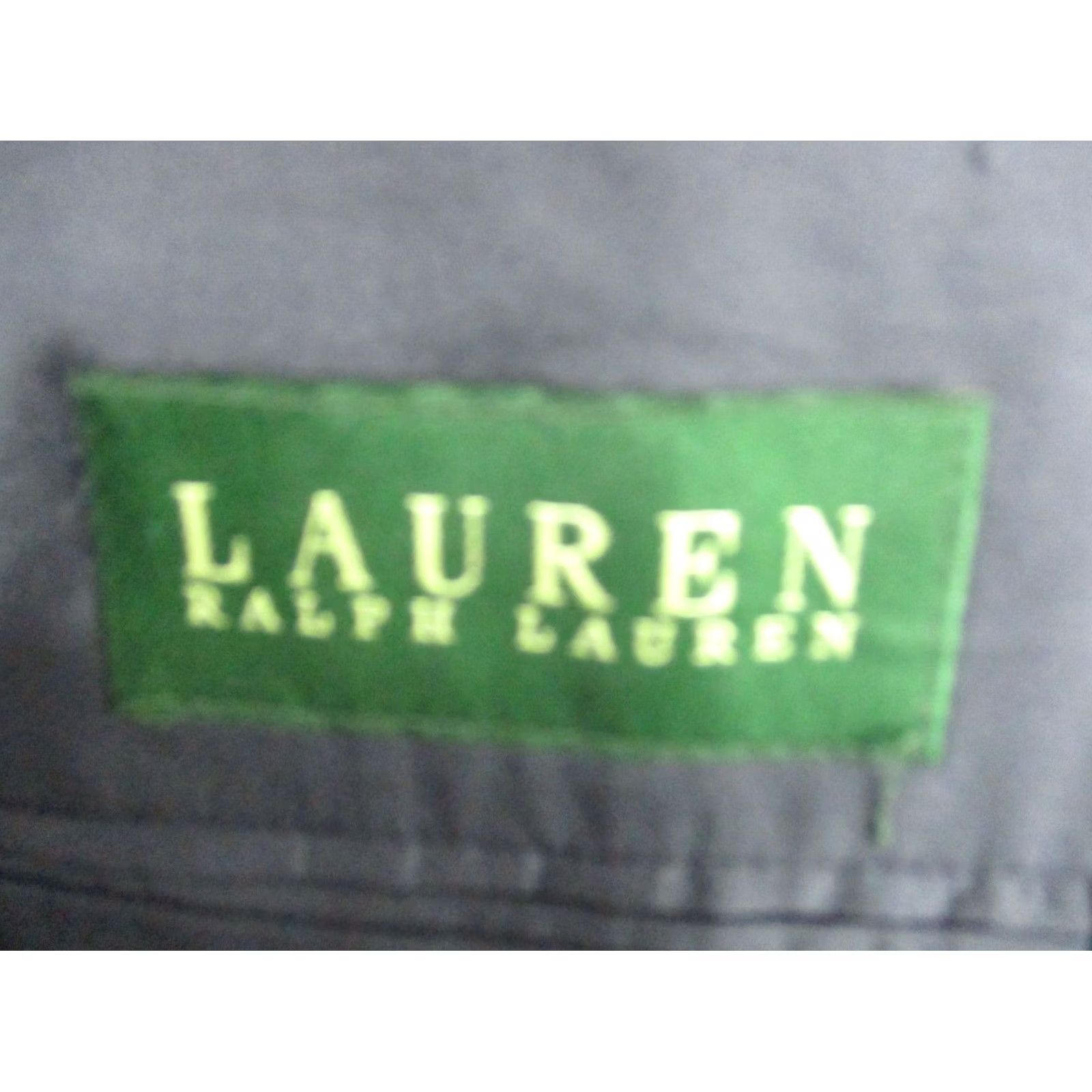 Ralph Lauren LAUREN RALPH LAUREN Wool Blazer 42R Gray Pinstripe Suit Jacket Blazer Men 42 Chest Tweed Notch Lapel Satin Four-Button Size 42R - 4 Thumbnail