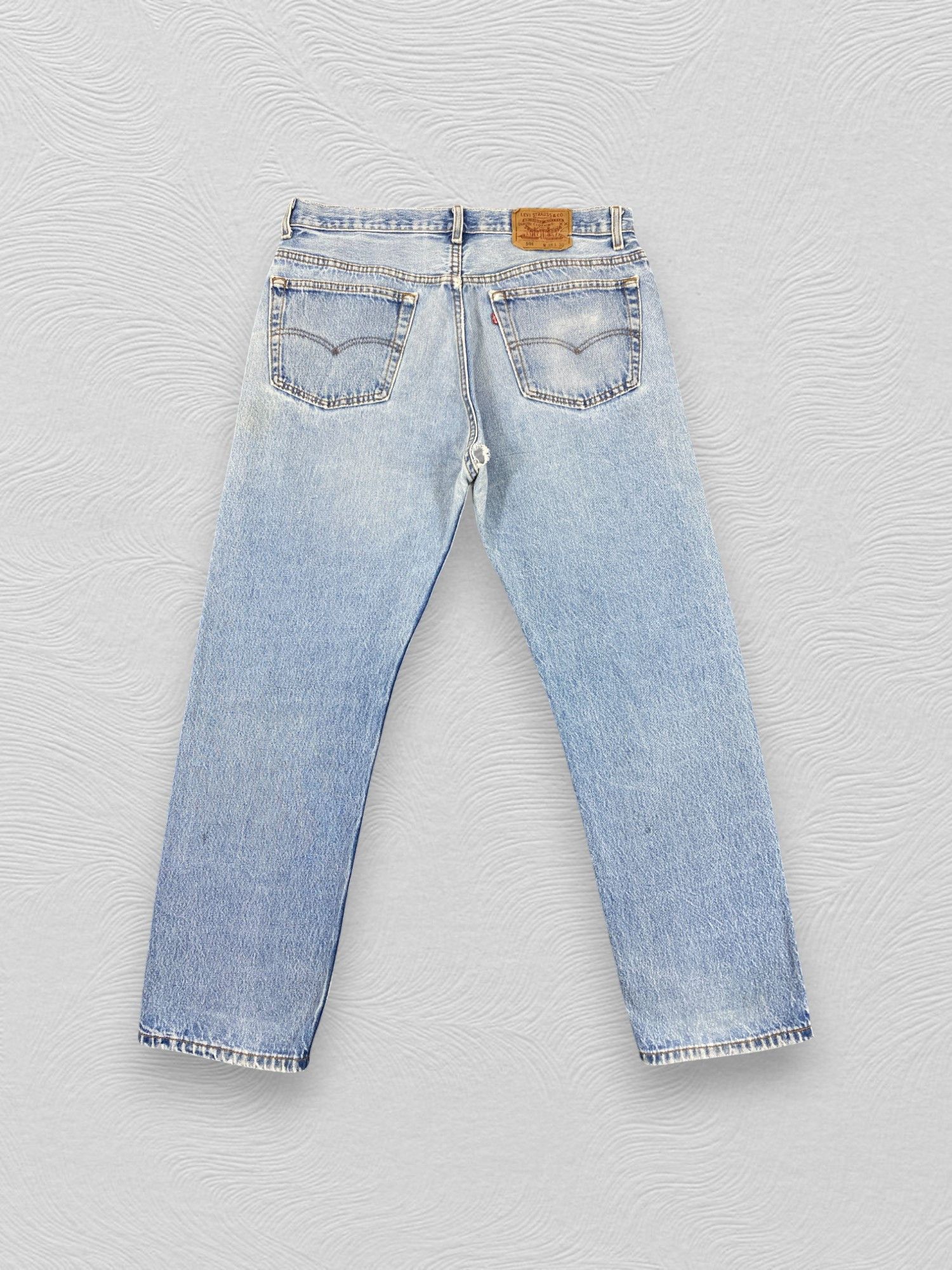 Levi's 90's Light Wash Vintage Levi's 501 USA 36x29.5 Denim -JN2446 Size US 36 / EU 52 - 2 Thumbnail