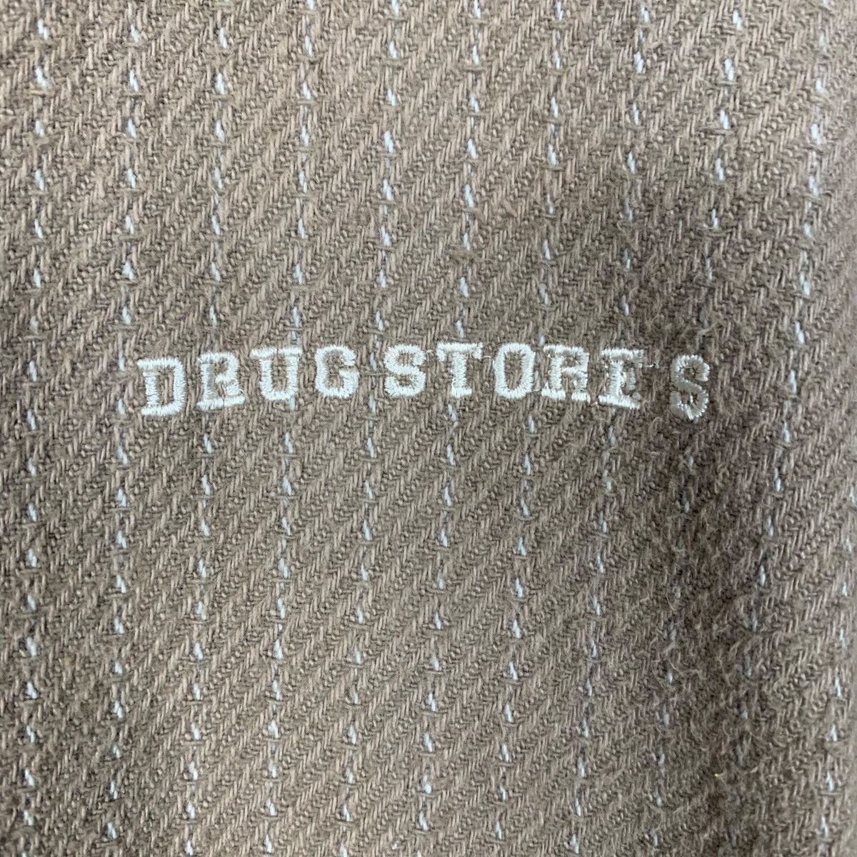 Japanese Brand DRUG STORE’S Striped Shirt Jacket #2288-C101 Size US L / EU 52-54 / 3 - 16 Thumbnail