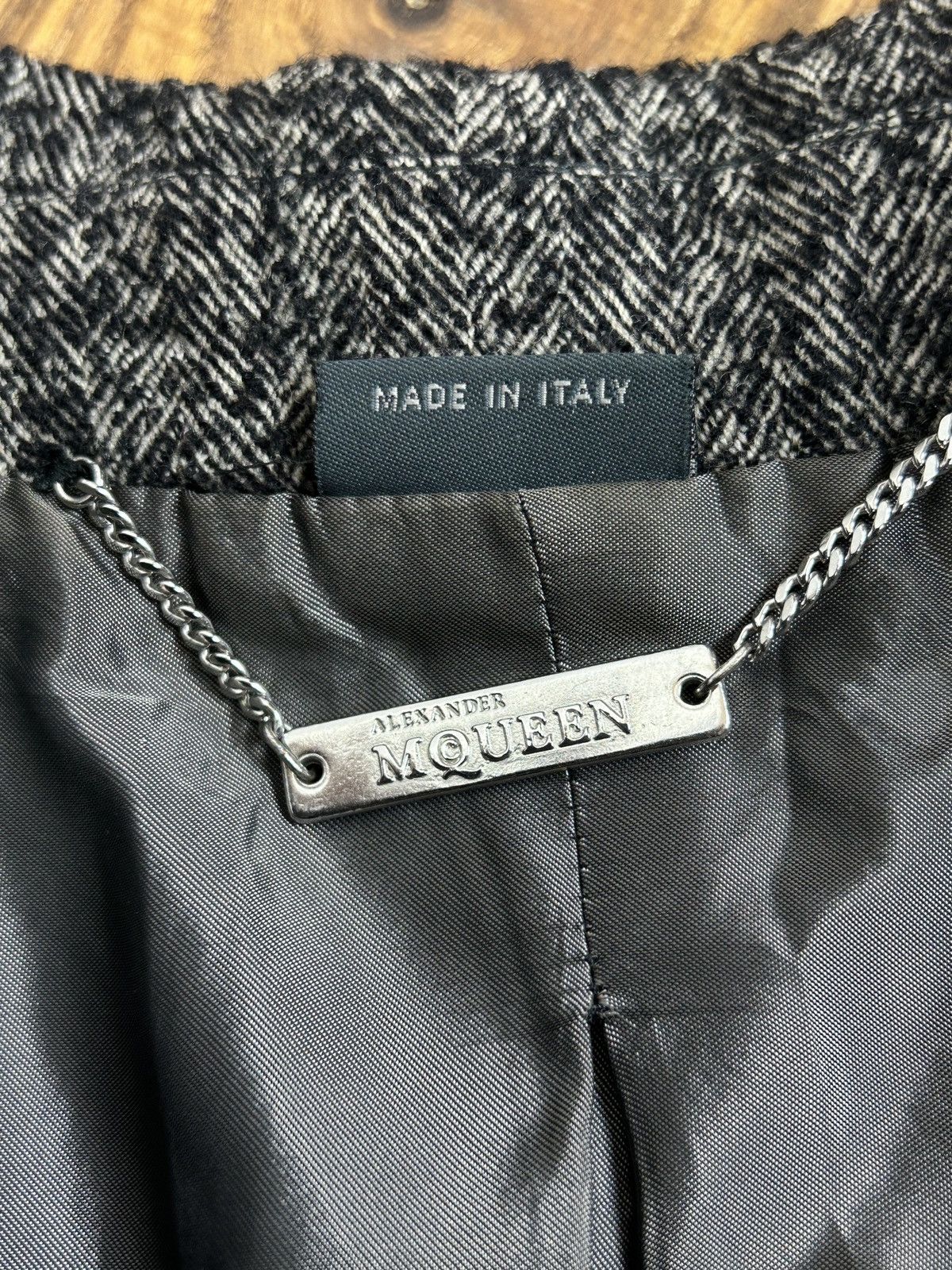 Alexander McQueen Alexander McQueen 2005 Wool Blazer Jacket Size 42 Size M / US 6-8 / IT 42-44 - 9 Thumbnail