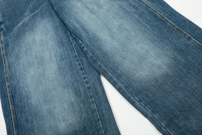Jean American high street washed gradient retro jeans for men Size US 32 / EU 48 - 4 Thumbnail