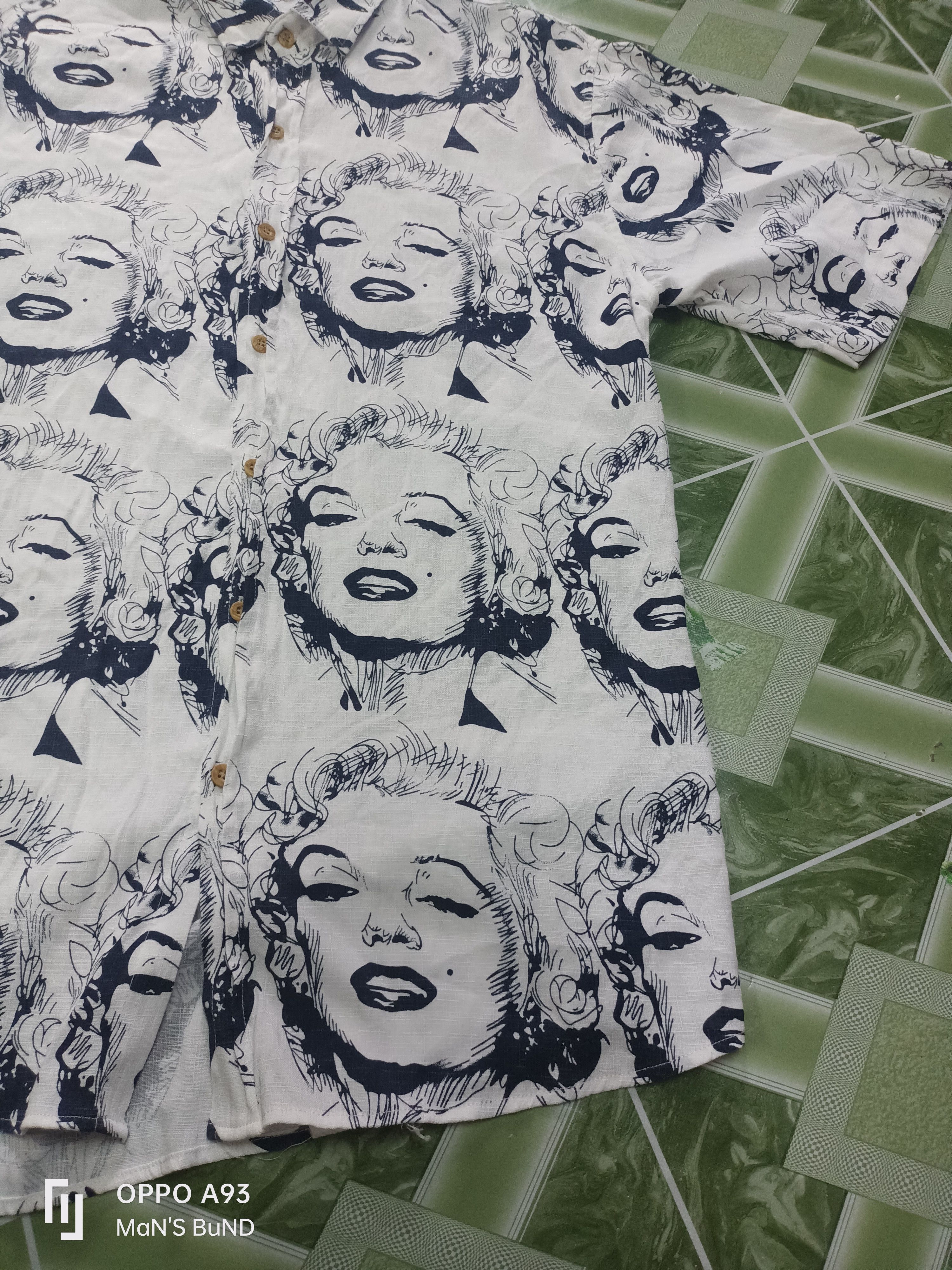 Band Tees Full Print Marilyn Monroe Size US XL / EU 56 / 4 - 2 Thumbnail