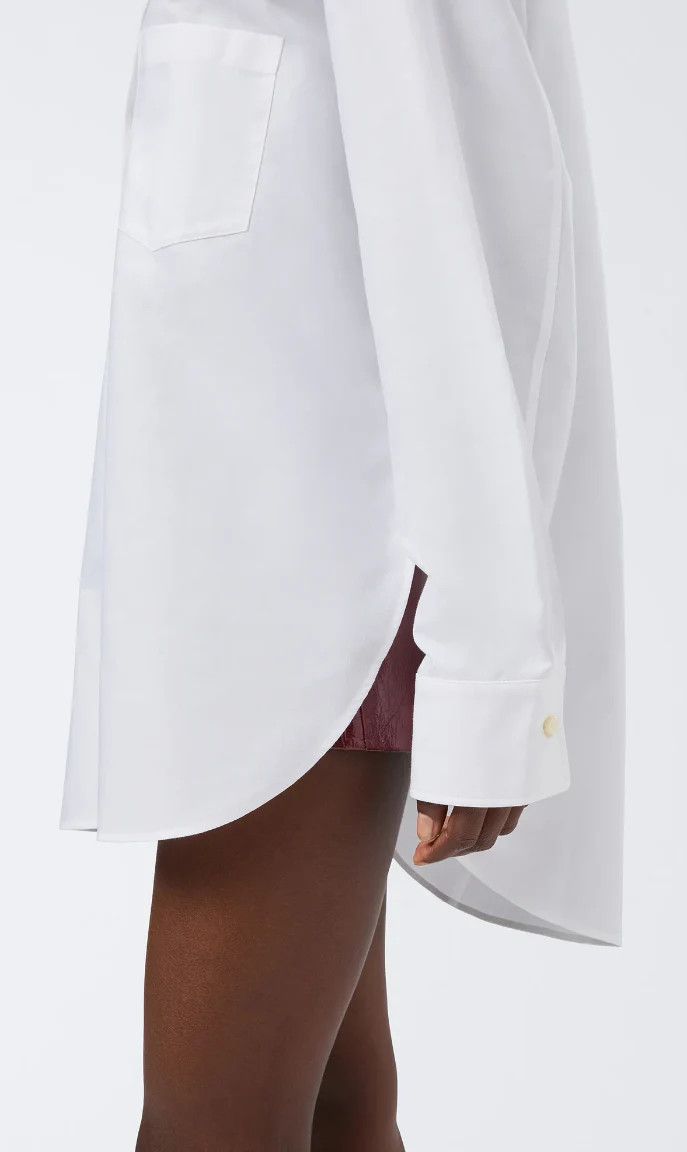 THE ANDAMANE o1s22i1n1024 Georgiana Oversized Shirt in White Size S / US 4 / IT 40 - 5 Thumbnail