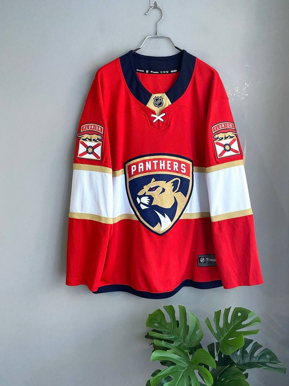 Other Fanatics NHL Florida Panters Home Red Hockey Jersey, Size XL Size US XL / EU 56 / 4 - 1 Thumbnail