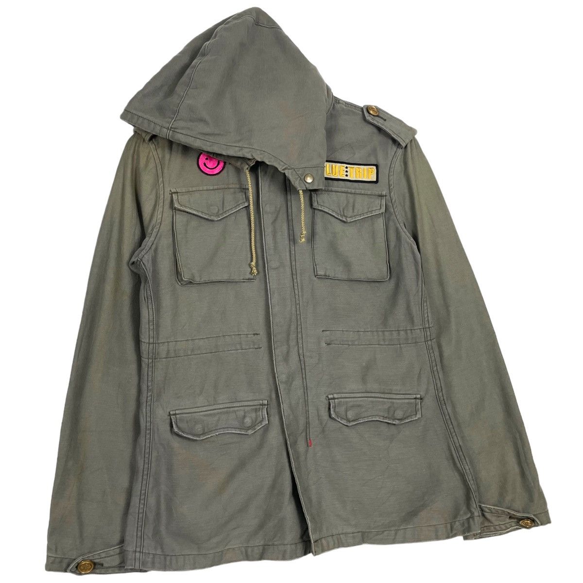 Beauty Beast × Hysteric Glamour × Japanese Brand 💥BLUE TRIP JAPAN MILITARY FIELD JACKET Size US S / EU 44-46 / 1 - 3 Thumbnail