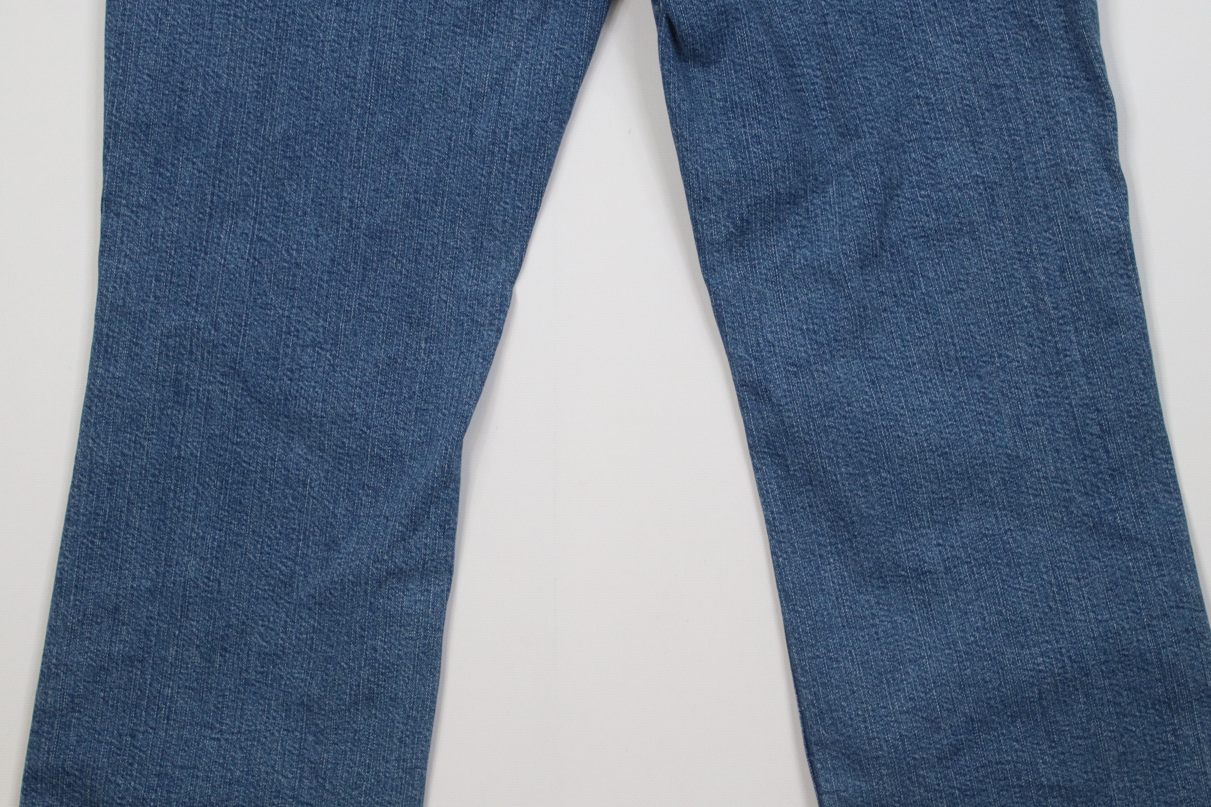 Levi's Vintage Y2K Levis 550 Boot Cut Flared Denim Jeans Stretch Size 32" / US 10 / IT 46 - 11 Thumbnail