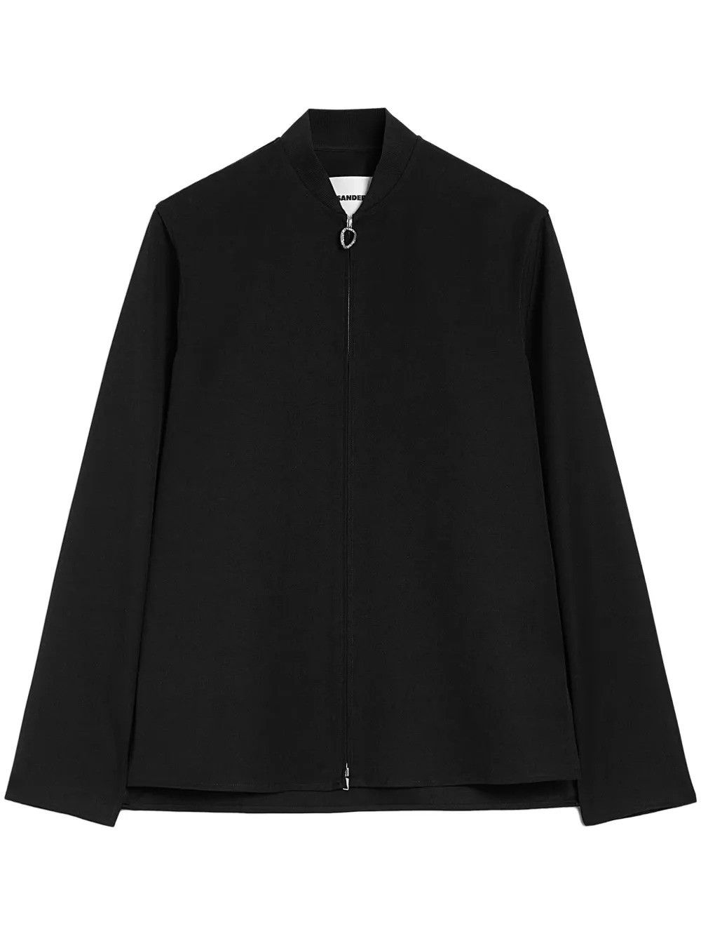 Jil Sander o1loc1c0426 Overshirt in Black | Grailed o1loc1c0626 Zip-up Shirt in Black
