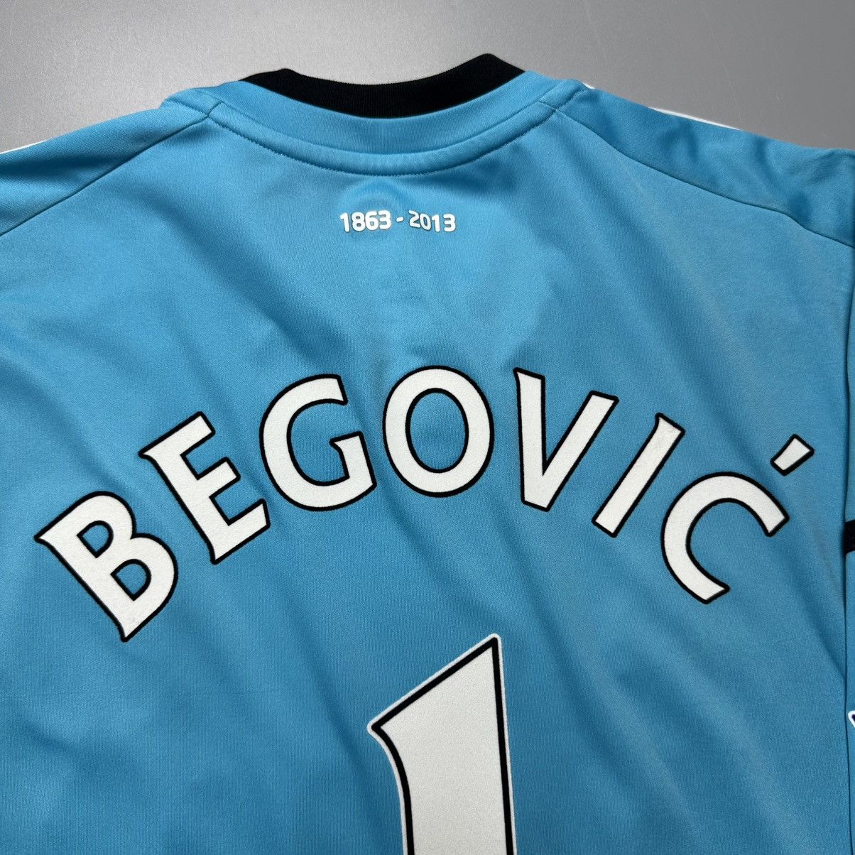 Vintage STOKE CITY ADIDAS 2011/2012 FOOTBALL GK JERSEY #1 BEGOVIC Size US XL / EU 56 / 4 - 12 Thumbnail