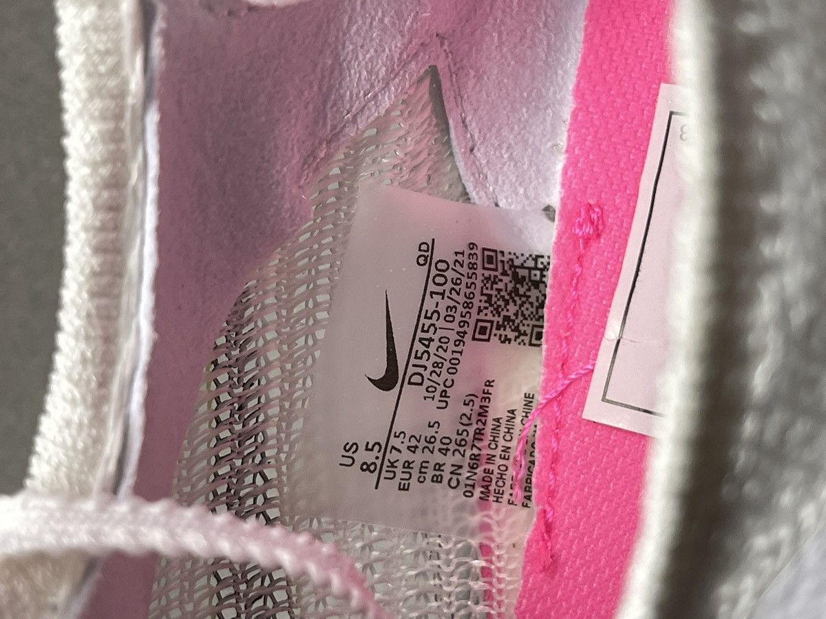 Nike Nike Air Zoom Alphafly Next% Flyknit White Pink Size US 8.5 / EU 41-42 - 9 Thumbnail