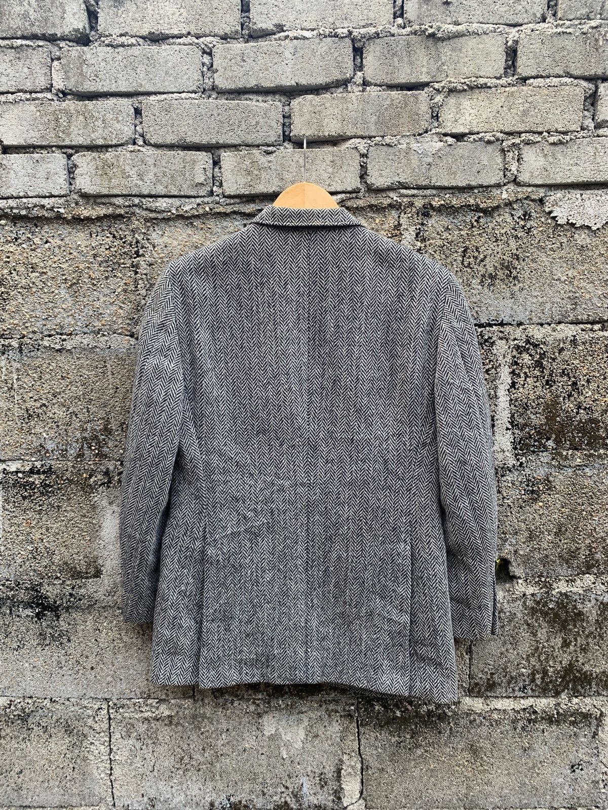 Harris Tweed × Japanese Brand × Vintage Vintage Harris Tweed 100% Wool Blazer Jacket Size M / US 6-8 / IT 42-44 - 9 Thumbnail
