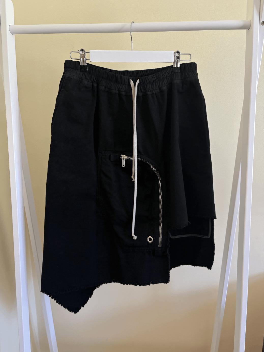 Rick Owens Drkshdw Rick Owens Black Hollywood Dracca Skirt Size US 40 / EU 56 - 1 Thumbnail