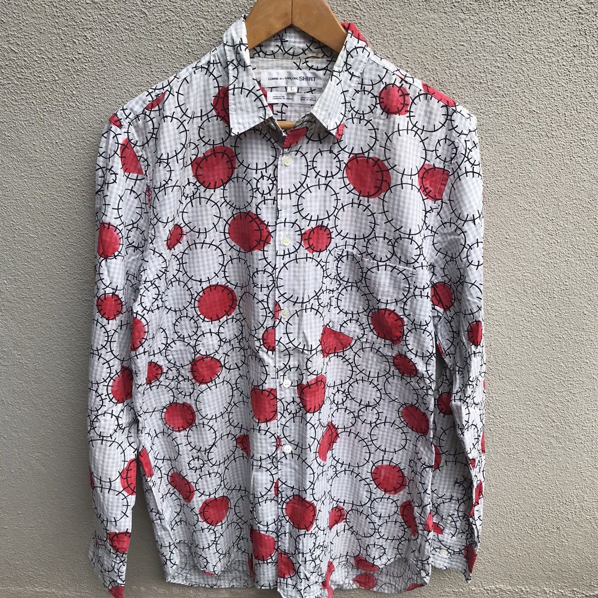 Comme des Garcons COMME DES GARCONS abstract floral shirt Size US L / EU 52-54 / 3 - 2 Thumbnail