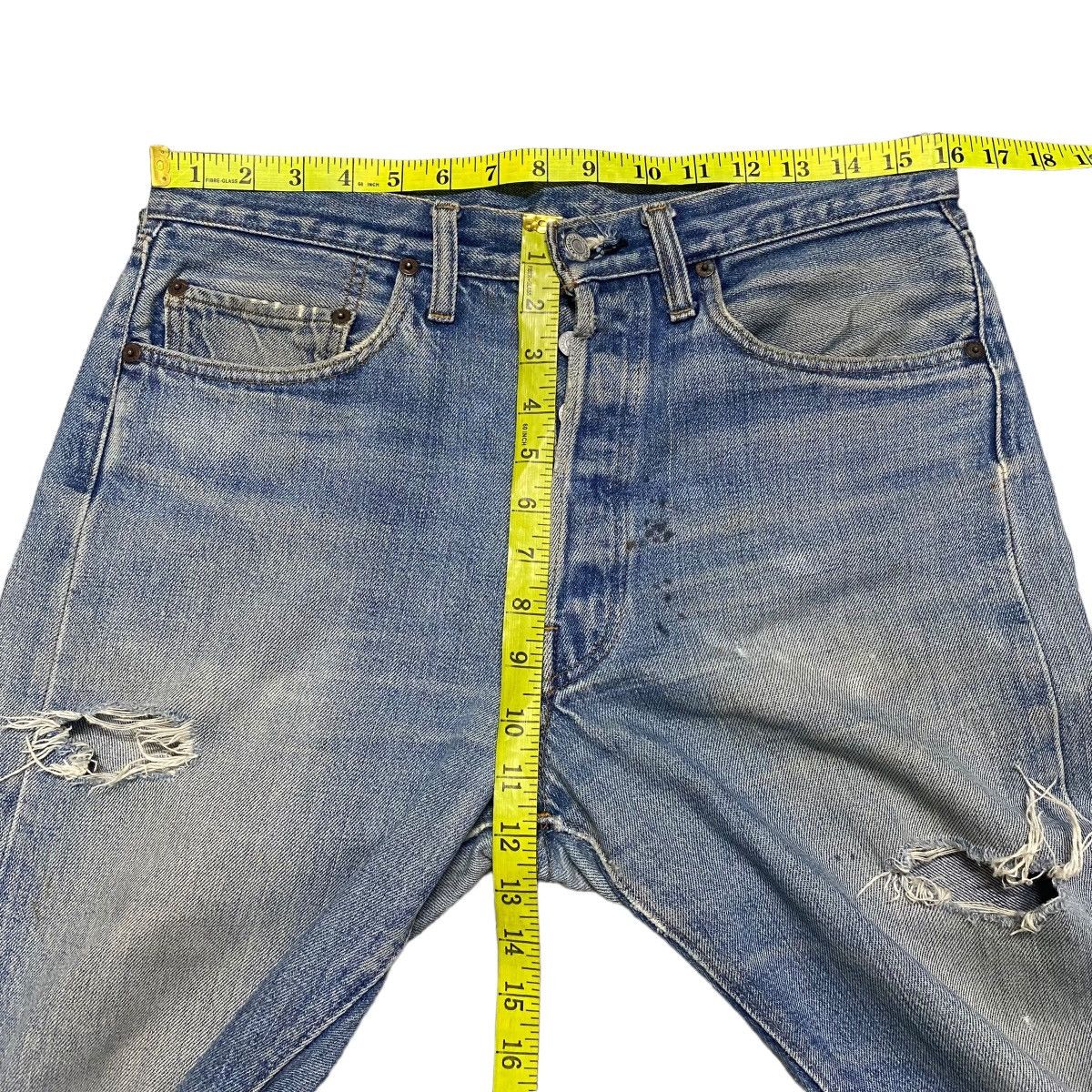 Levi's Vintage 70s Levis 501 Redline Jeans Button 6 Distressed Size US 32 / EU 48 - 17 Thumbnail