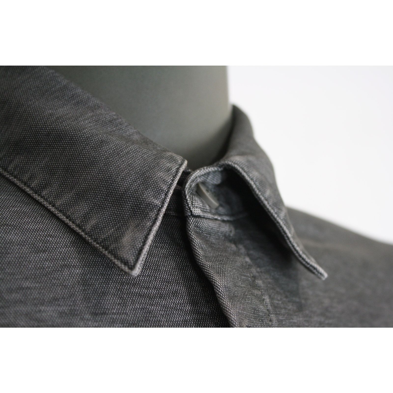 Lululemon Lululemon Commission Shirt Mens L Gray Button Down Stretch Size US L / EU 52-54 / 3 - 4 Thumbnail