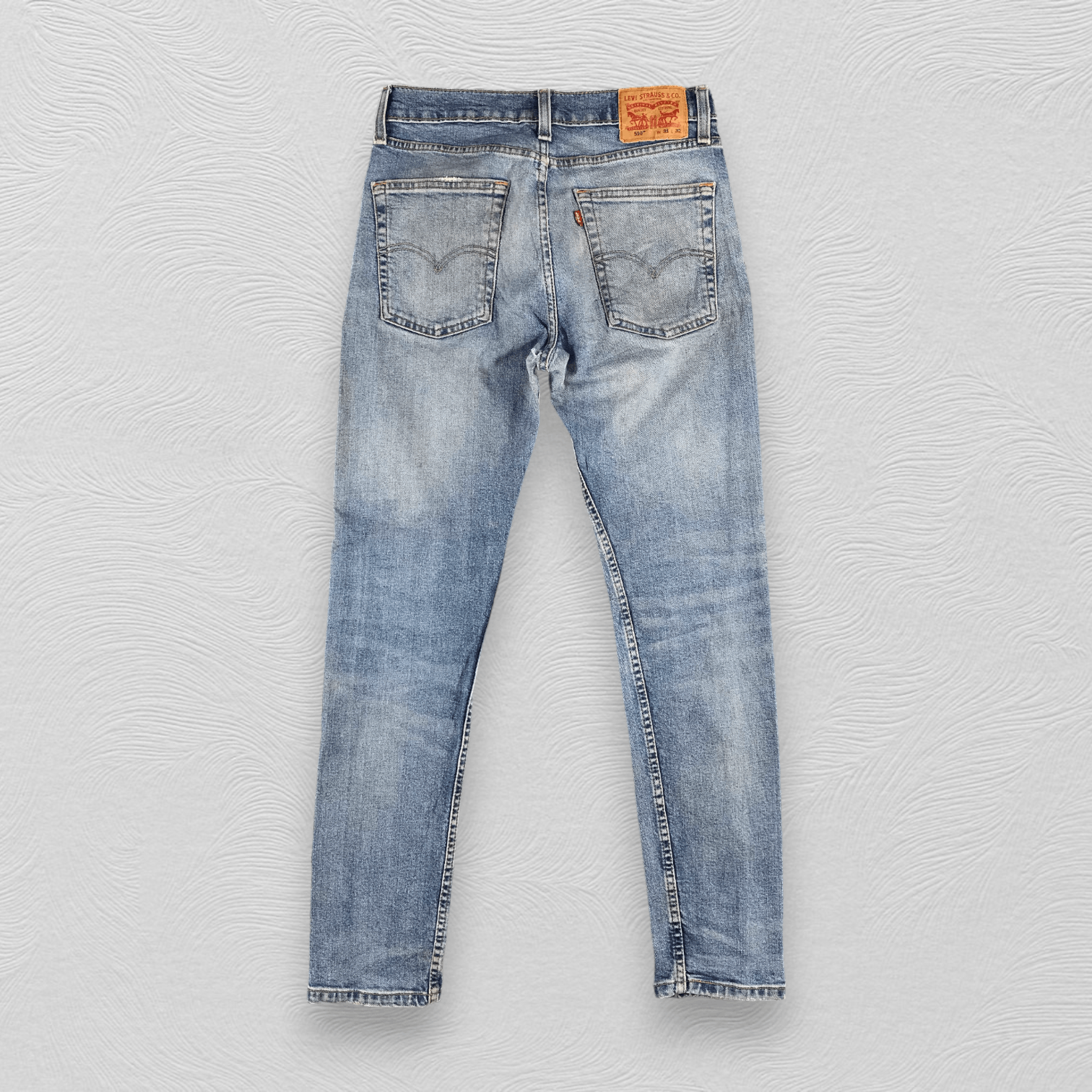Levi's Levi's 510 Jeans Faded Blue Denim KJ839 Size US 31 - 2 Thumbnail