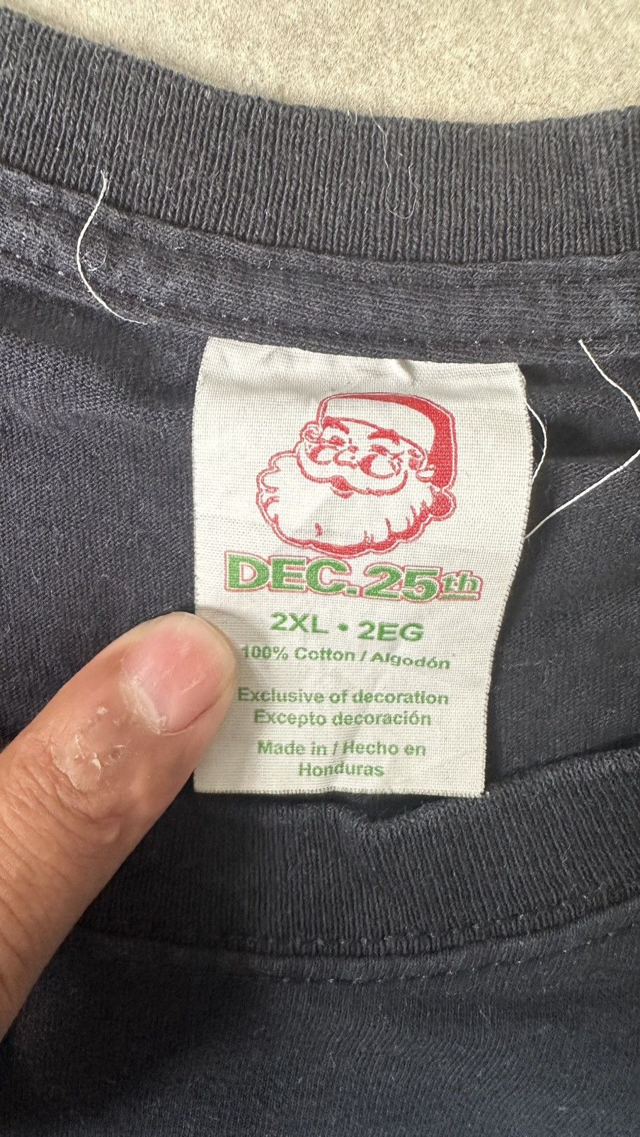 Other VINTAGE CHRISTMAS DEC.25TH TEE Size US XXL / EU 58 / 5 - 4 Thumbnail