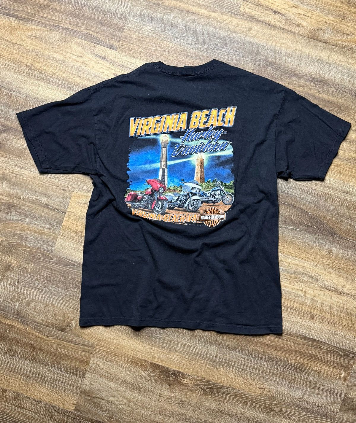 Harley Davidson Vintage Harley Davidson Size US XL / EU 56 / 4 - 3 Thumbnail