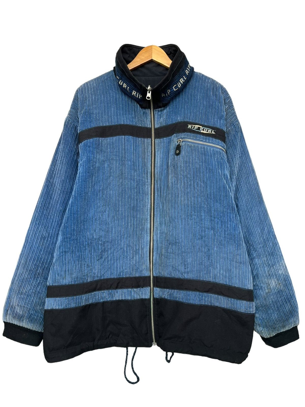 Ripcurl Rare 🔥Vintage Rip Curl Corduroy Reversible Jacket Size US XL / EU 56 / 4 - 2 Thumbnail