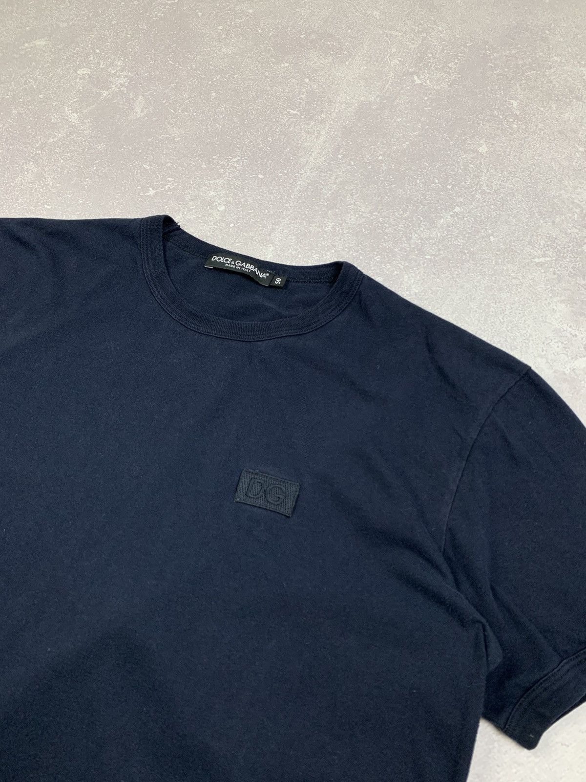 Dolce & Gabbana Dolce Gabbana Blue Logo tee Size M Size US M / EU 48-50 / 2 - 1 Thumbnail