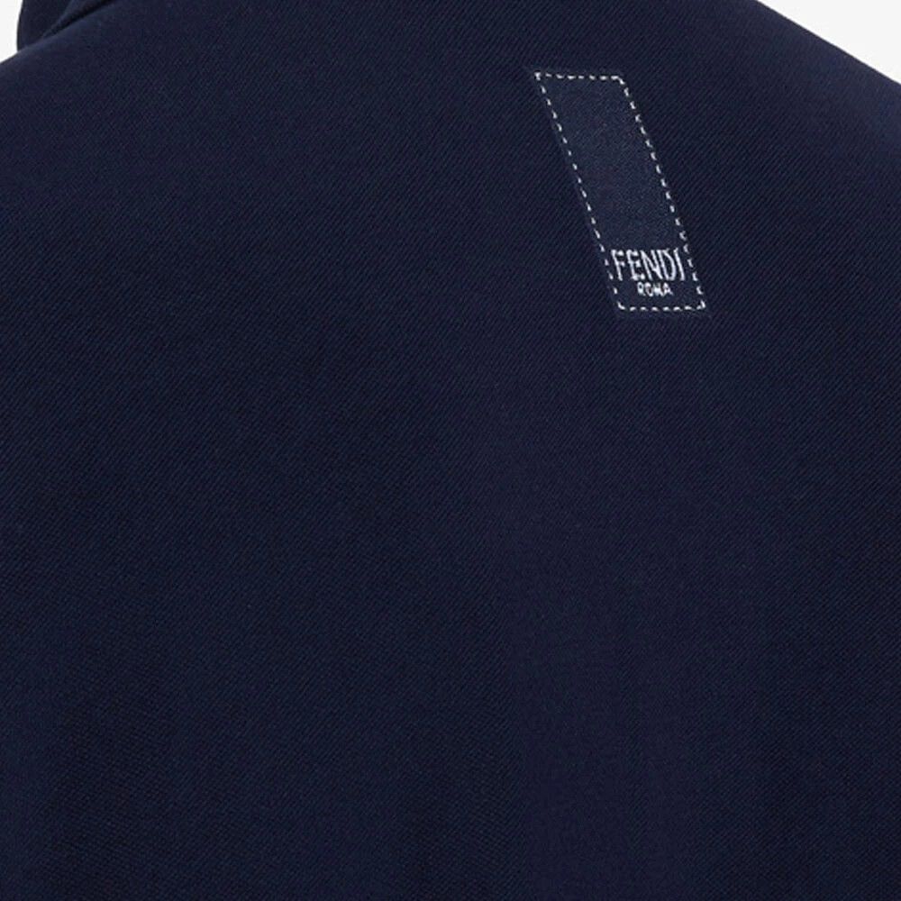 Fendi o1w1db10325 FY1131 Polo Shirt in Navy Blue Size US S / EU 44-46 / 1 - 4 Thumbnail