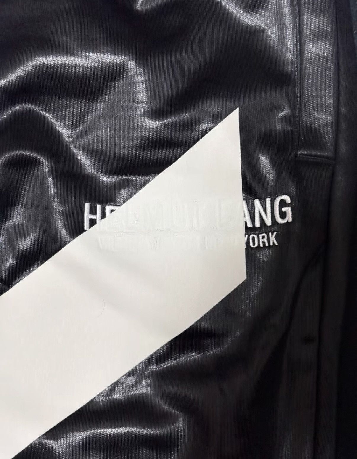Helmut Lang Helmut Lang Basalt Black Special Material Sweatpants Size US 36 / EU 52 - 3 Thumbnail