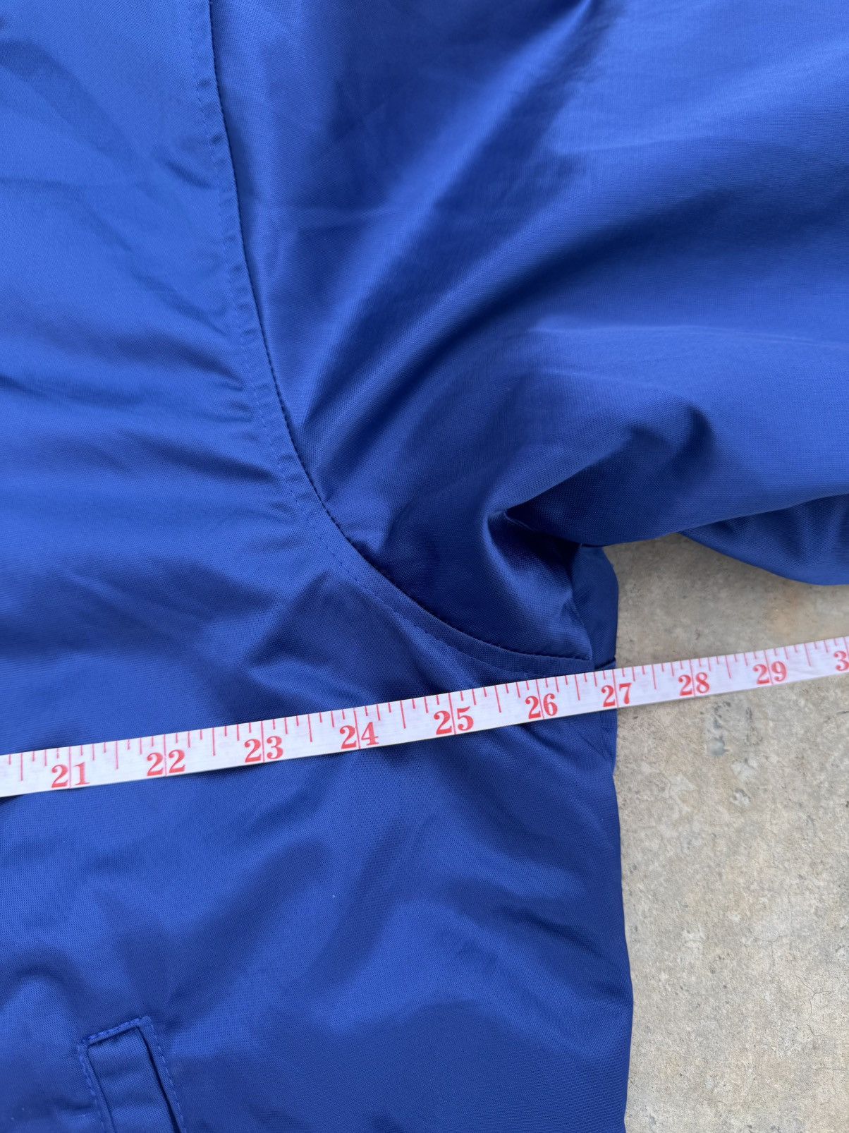 Adidas Adidas Stripe Vintage Blue Bombers Jacket Size US XXL / EU 58 / 5 - 4 Thumbnail