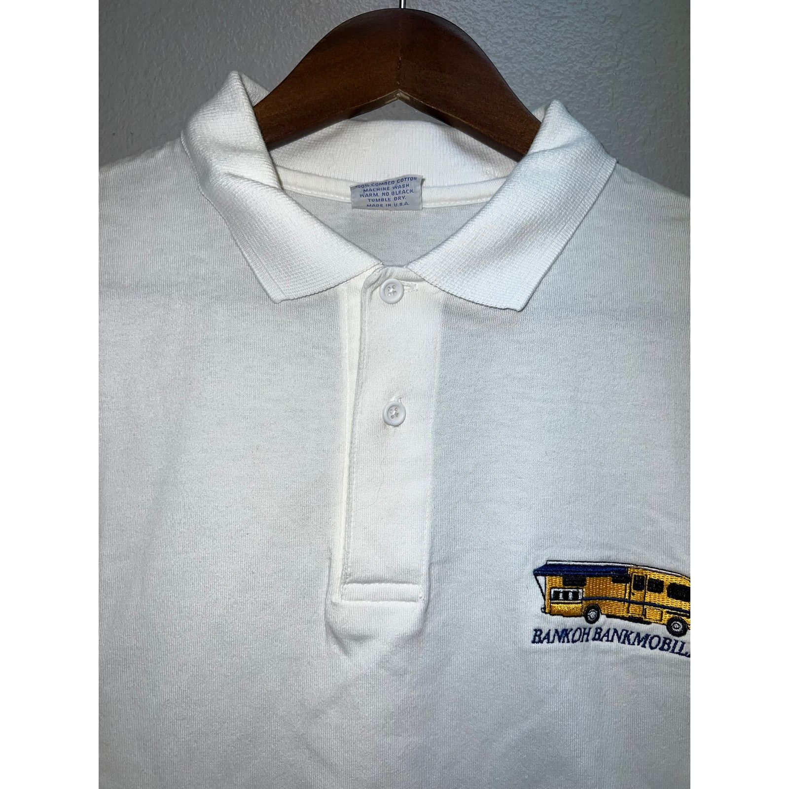 Other Vintage Crazy Shirts Polo Shirt Hawaii Bank Bankmobile L Size US L / EU 52-54 / 3 - 2 Thumbnail