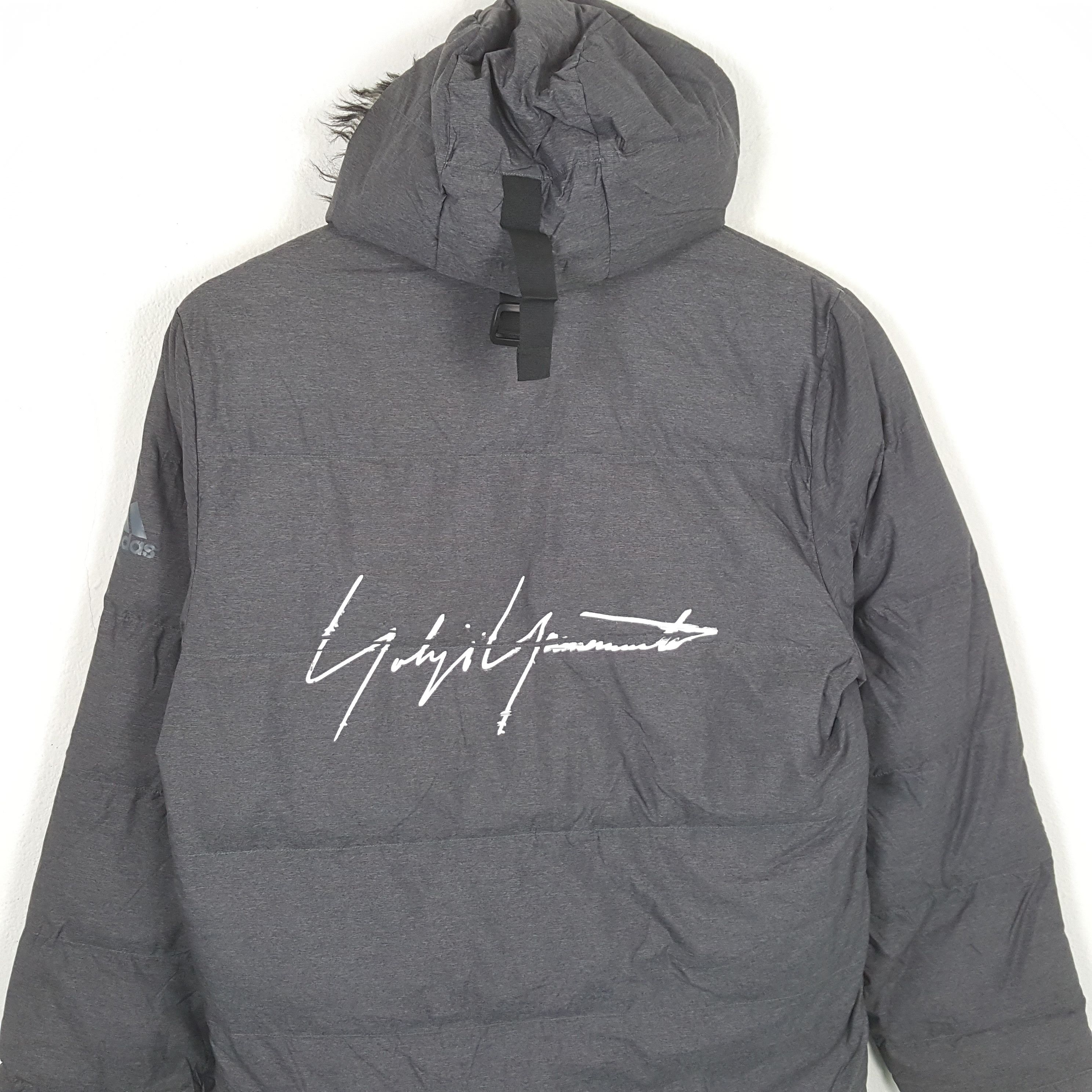 Adidas × Vintage ADIDAS X YOHJI YAMAMOTO Custom Art Puffer Jacket Size US M / EU 48-50 / 2 - 2 Thumbnail