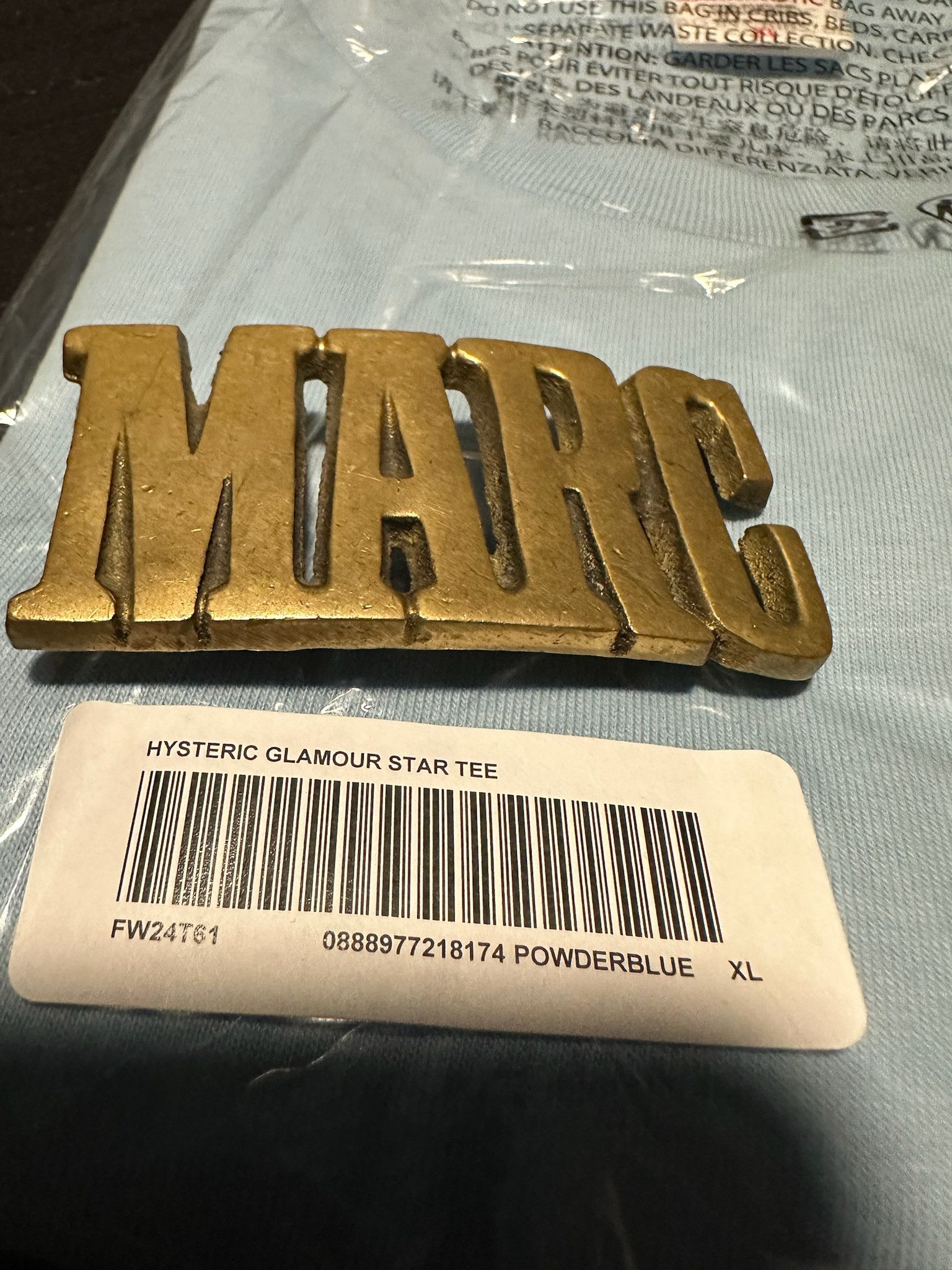 NWT Supreme Hysteric Glamour Pin Up