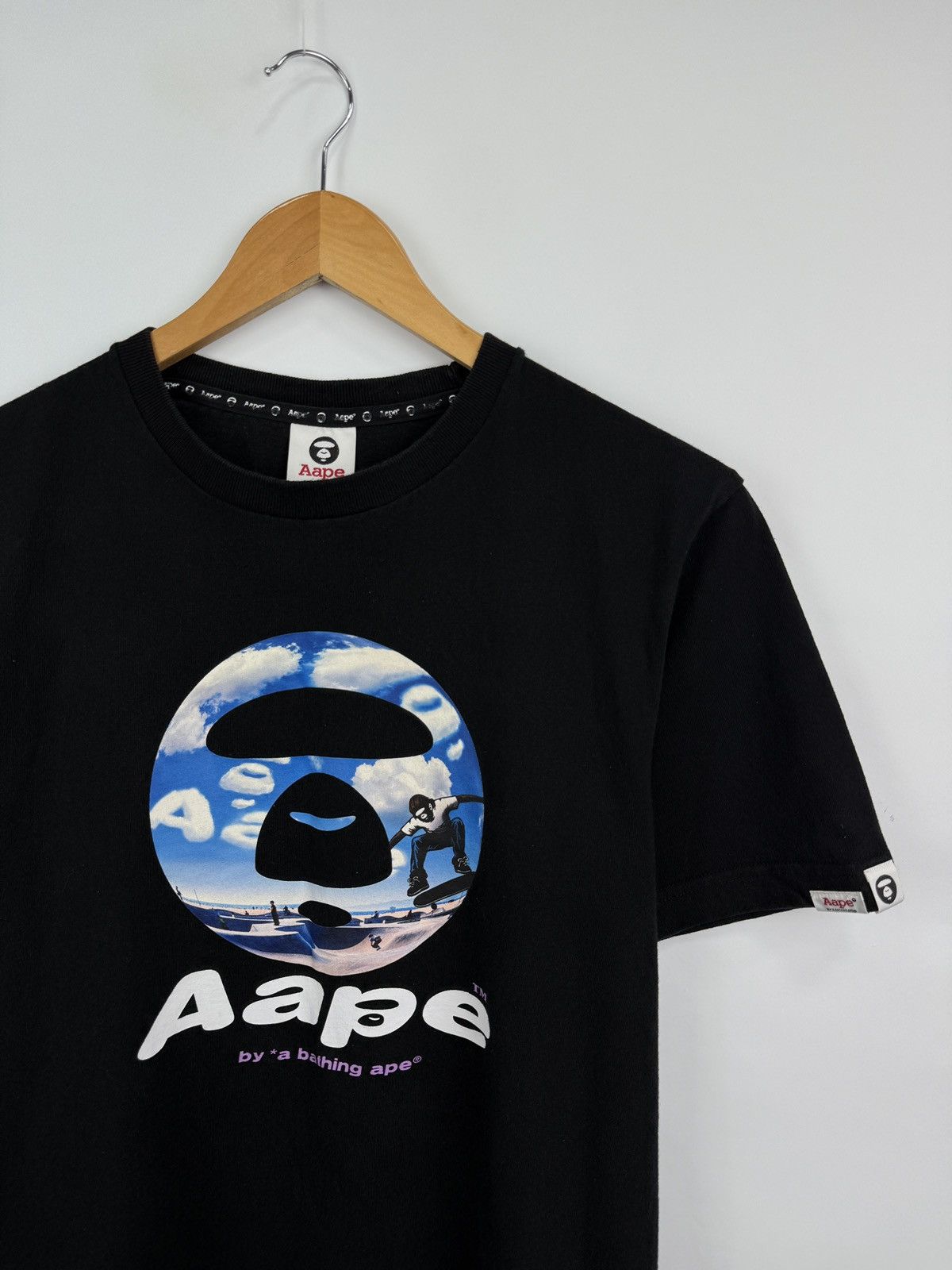 Aape 🇯🇵 Aape A Bathing Ape Skateboard T-Shirt Rare Retro Bape Size US S / EU 44-46 / 1 - 2 Thumbnail