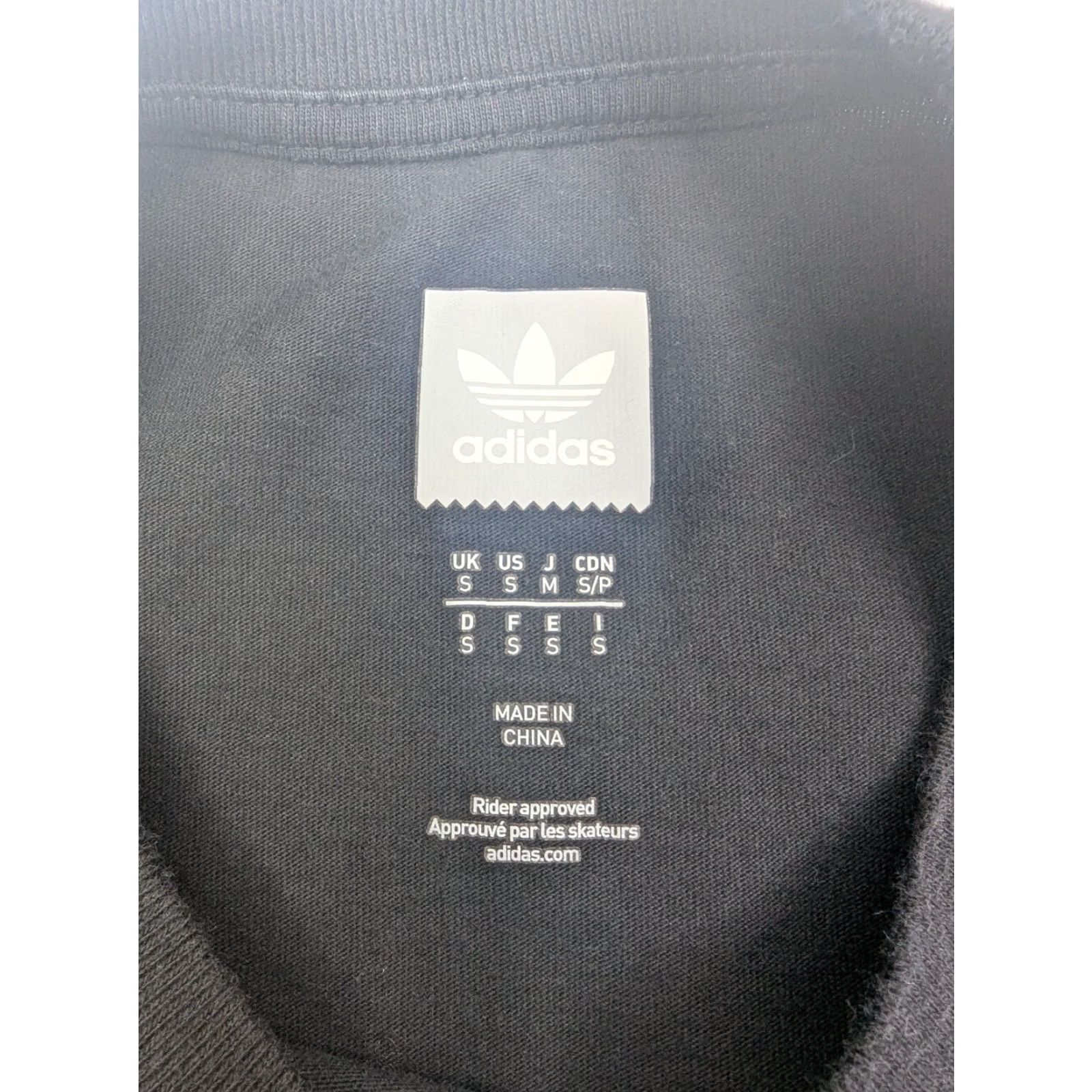 Adidas Adidas Shirt Mens Small Black 90s Retro Sports Graphic Print Crewneck T-Shirt Short Sleeve Cotton Knit Regular Fit Size US S / EU 44-46 / 1 - 6 Thumbnail